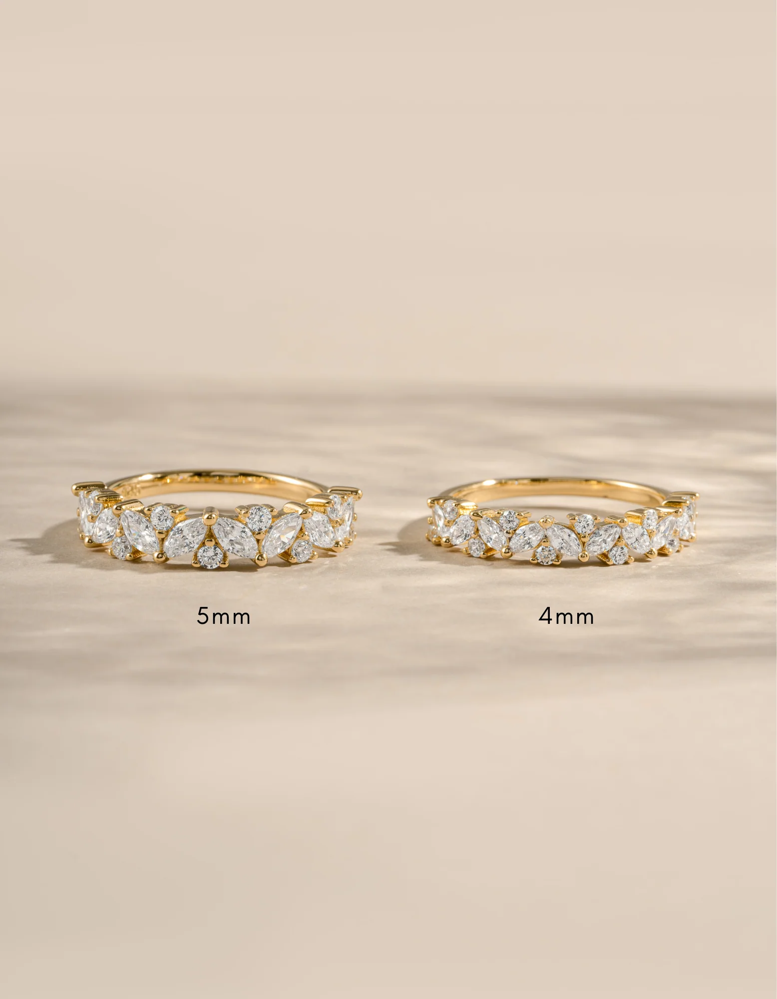 5mm Multi Stone Ring - Image 5