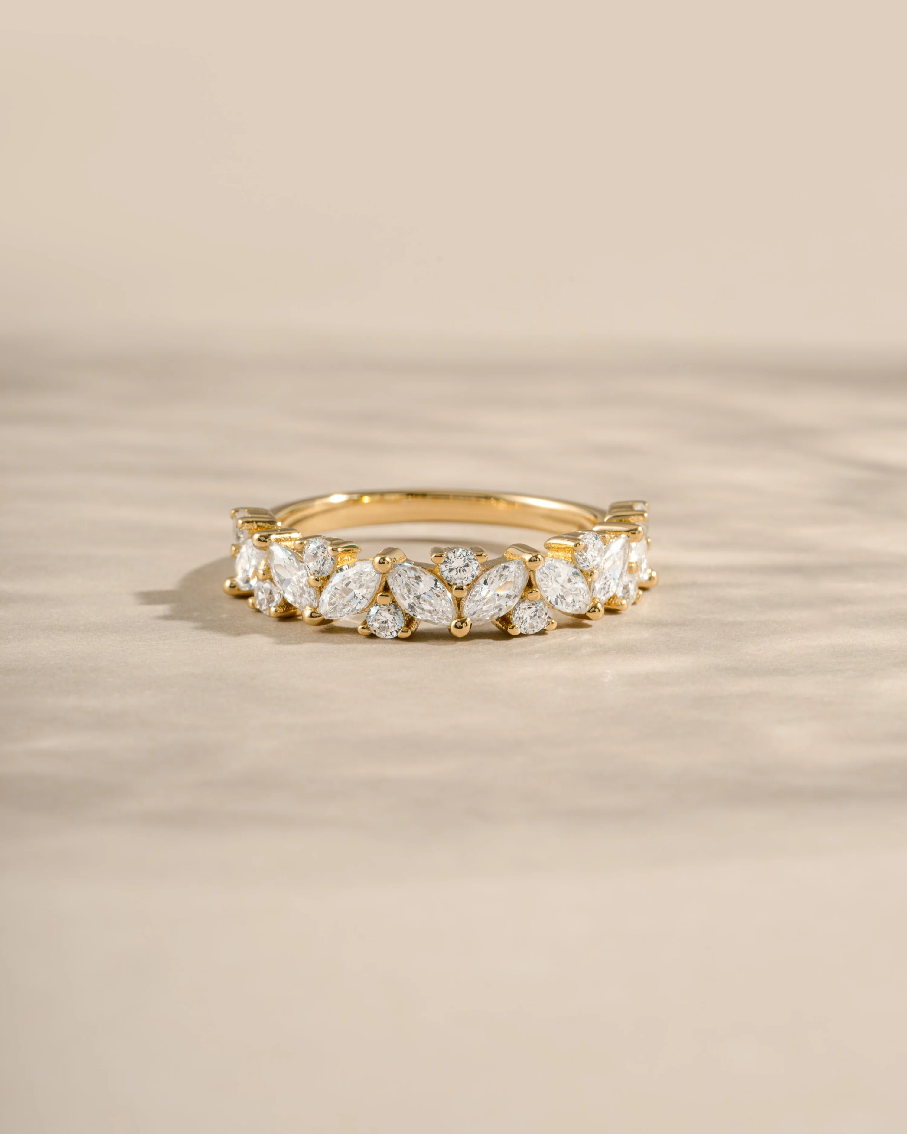 5mm Multi Stone Ring - Image 6