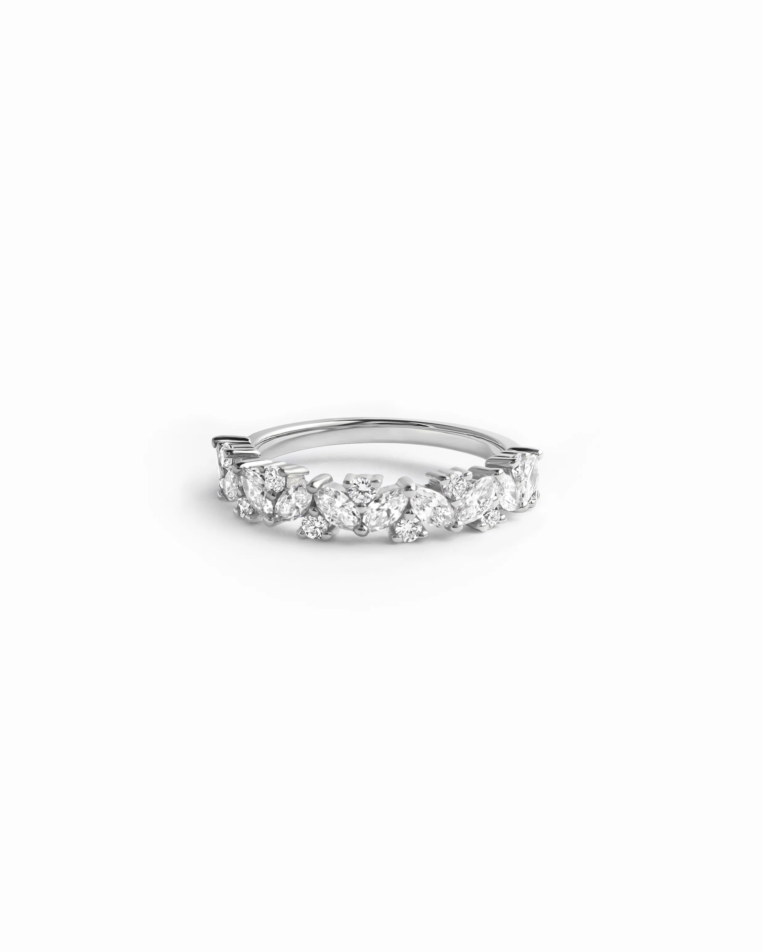 5mm Multi Stone Ring - Image 8