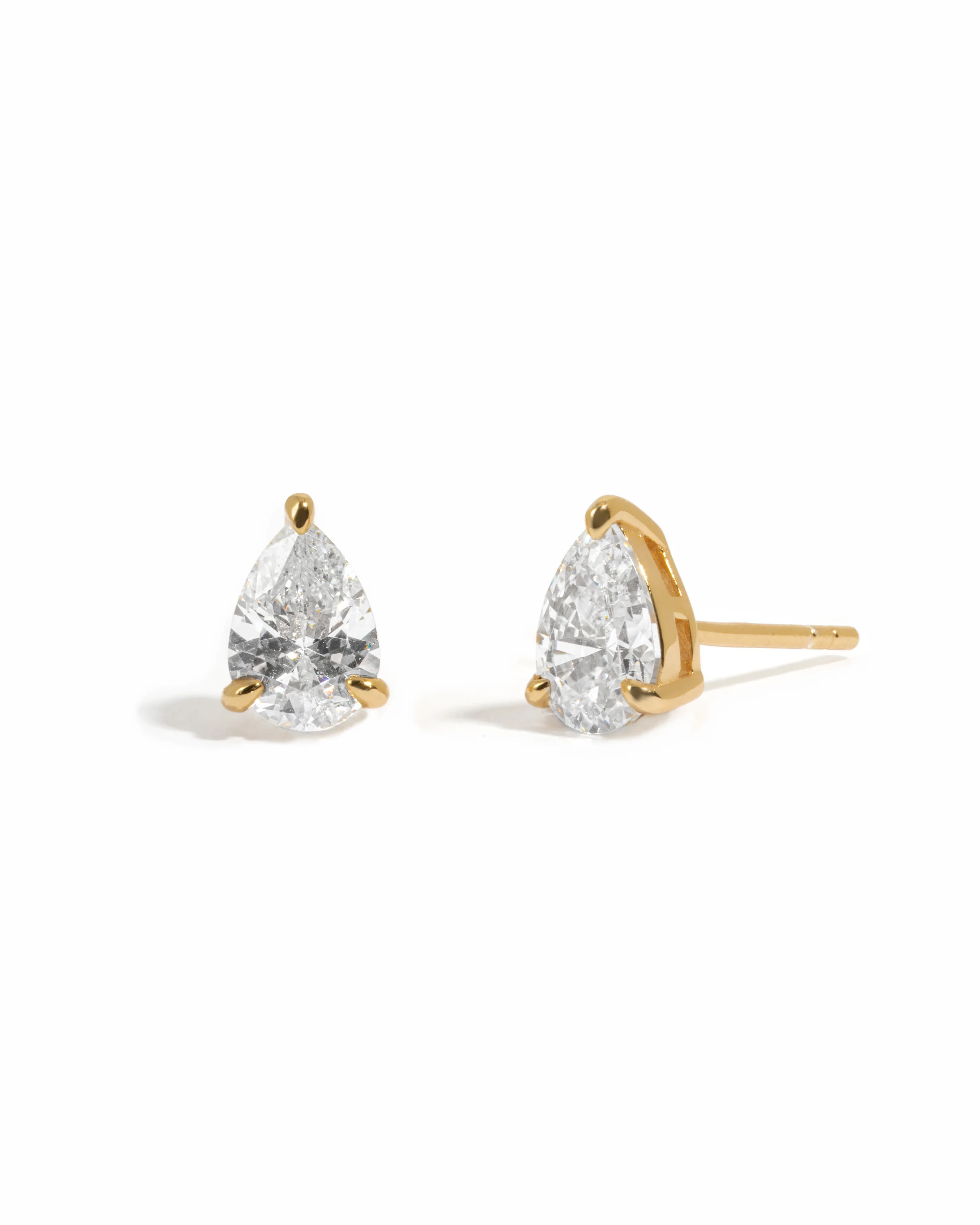 5x7mm Pear Studs