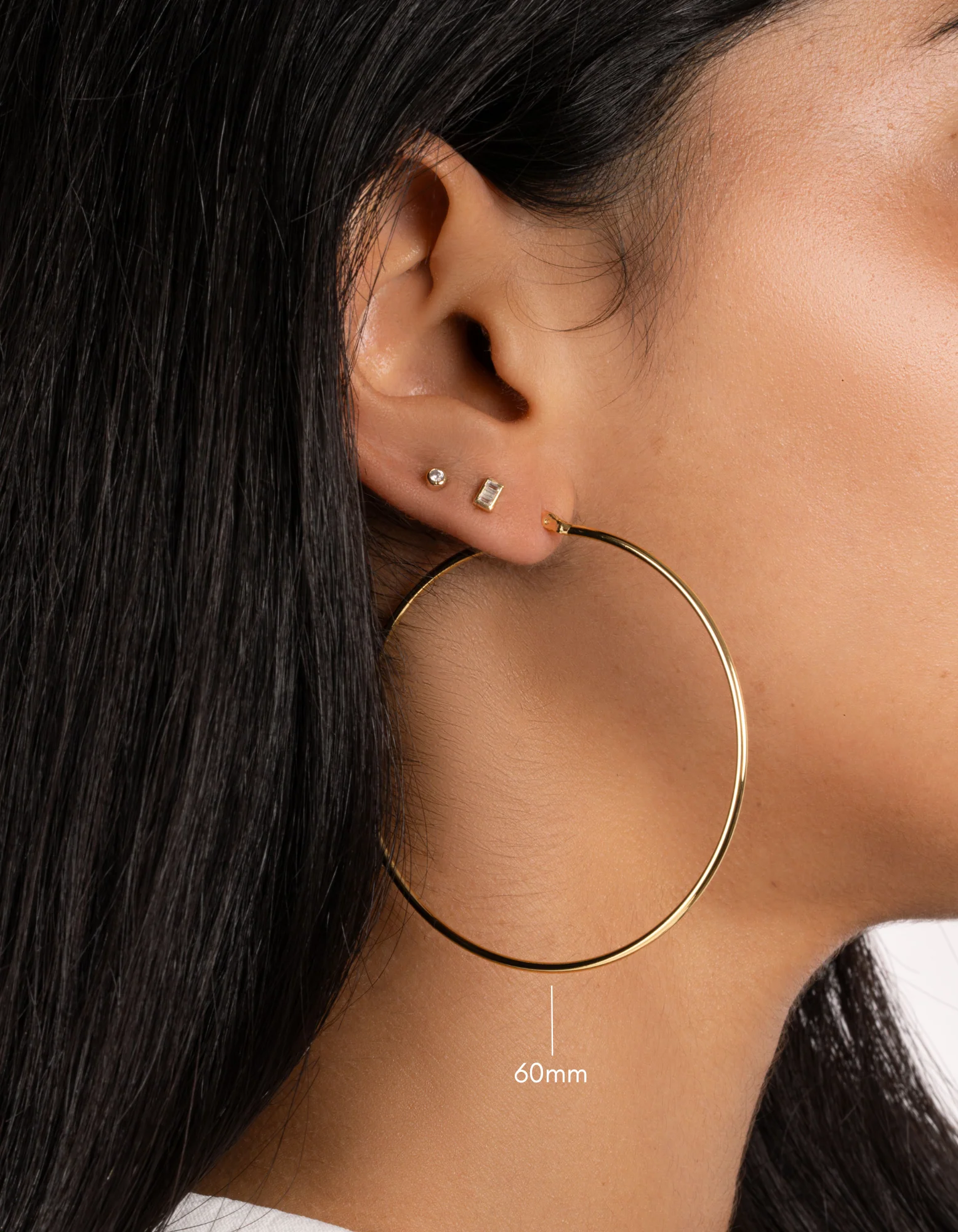 60mm Classic Hoops - Image 3