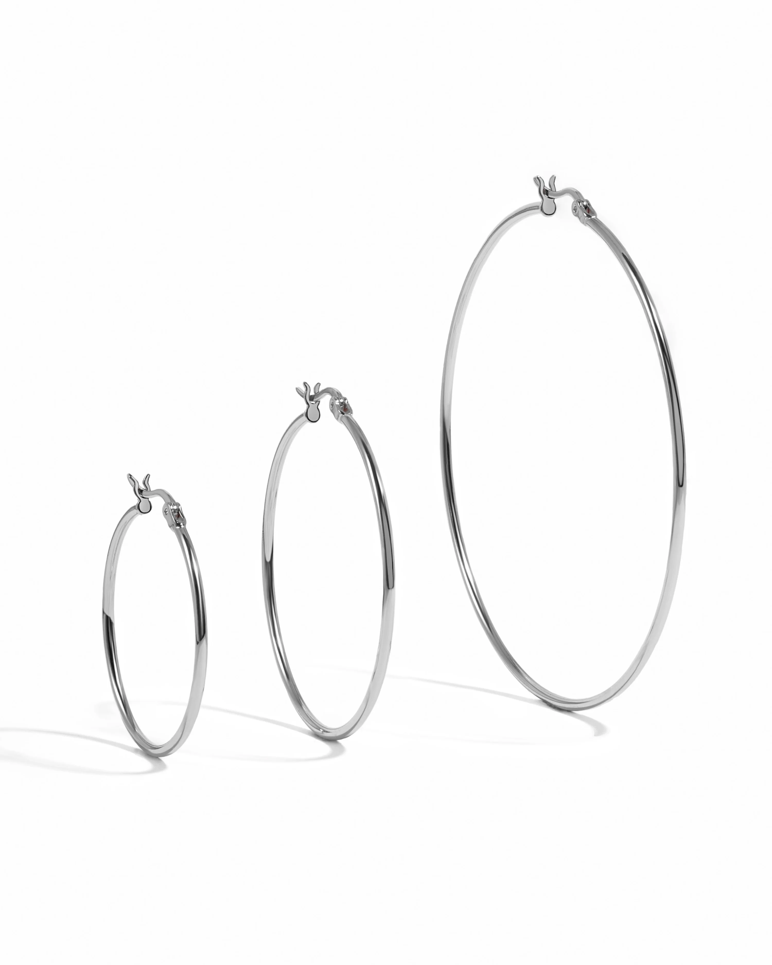 40mm Classic Hoops - Image 7