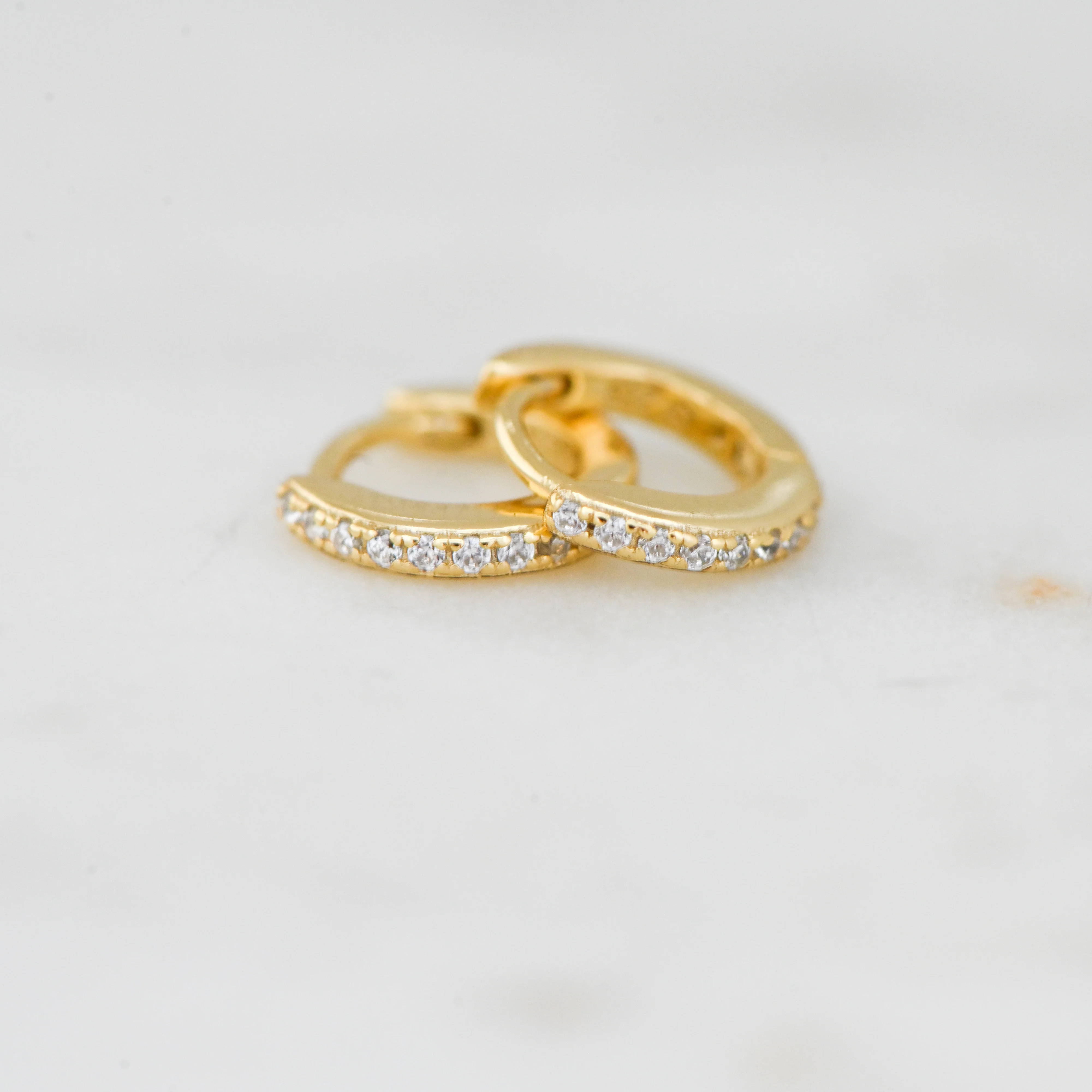 6mm CZ Huggie Hoops - Image 6