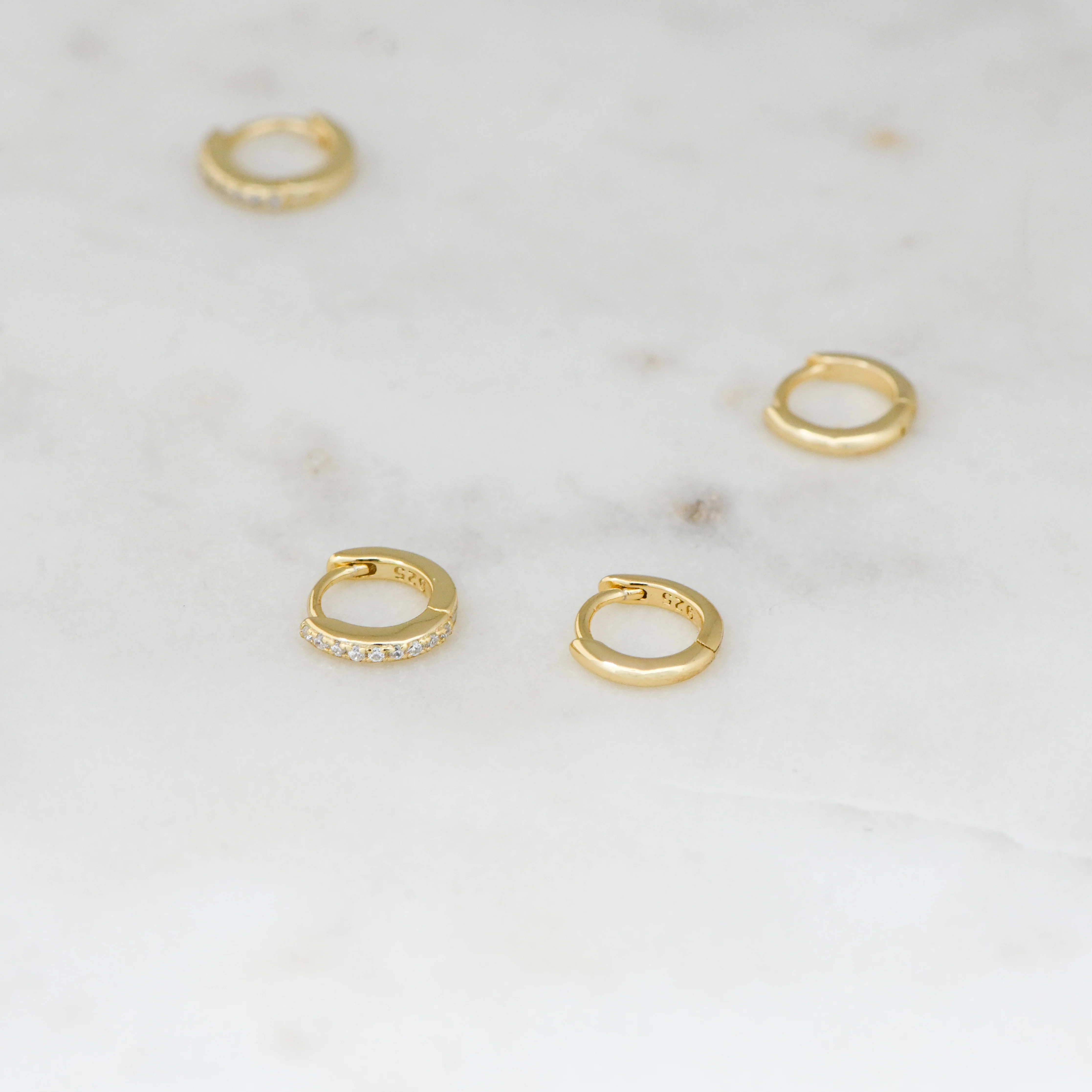 6mm CZ Huggie Hoops - Image 8