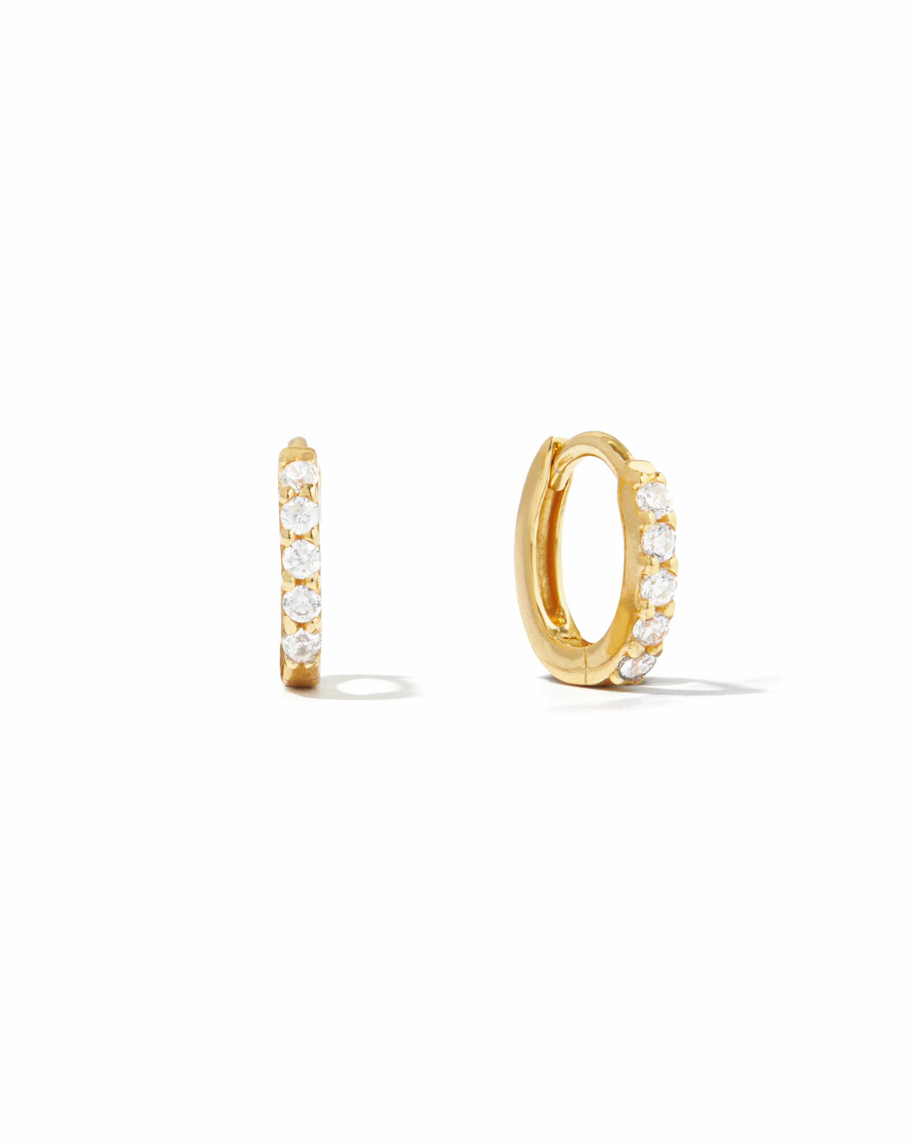 7mm Diamond Huggies (Multiple Sizes Available)