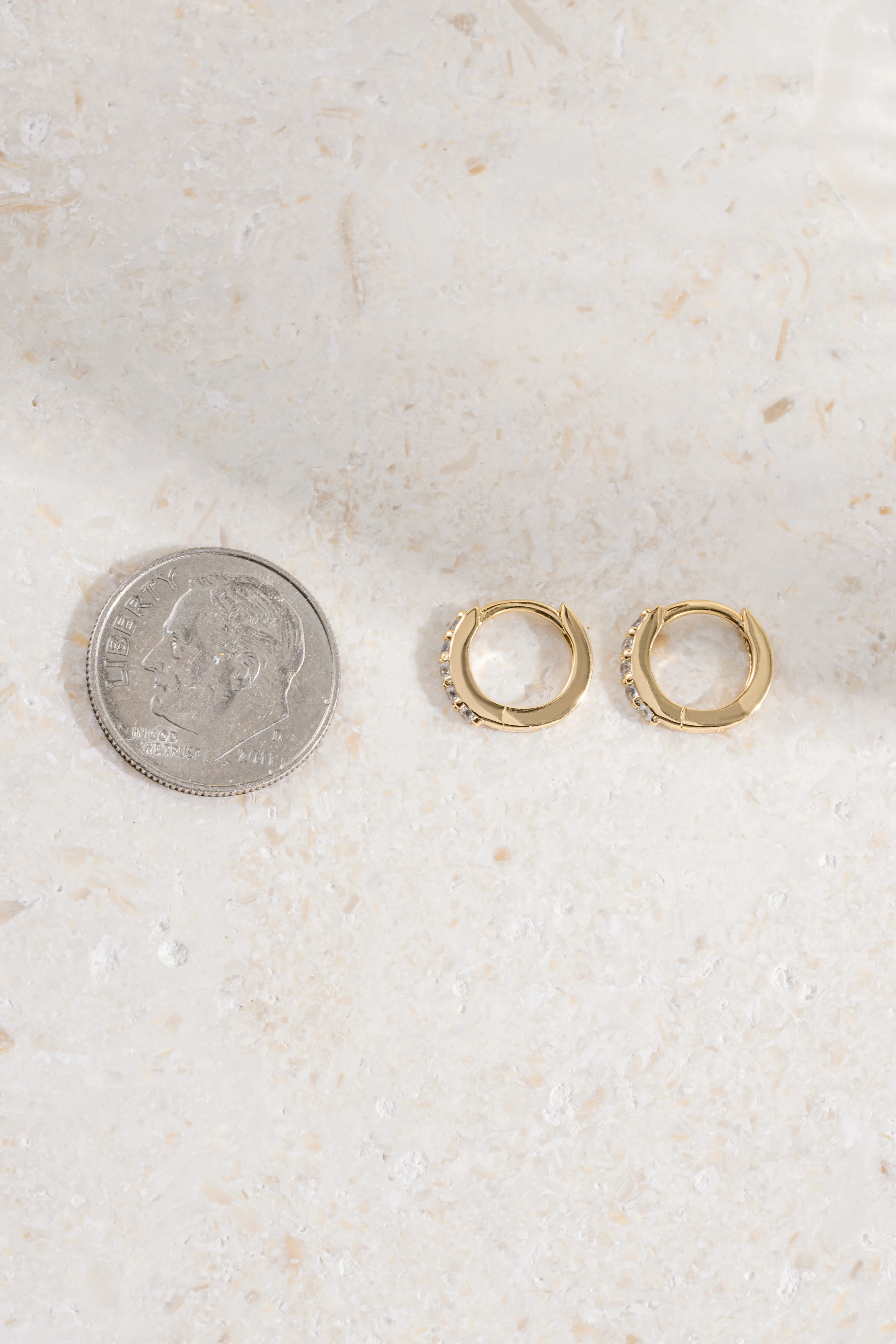 7mm Diamond Huggies (Multiple Sizes Available) - Image 14