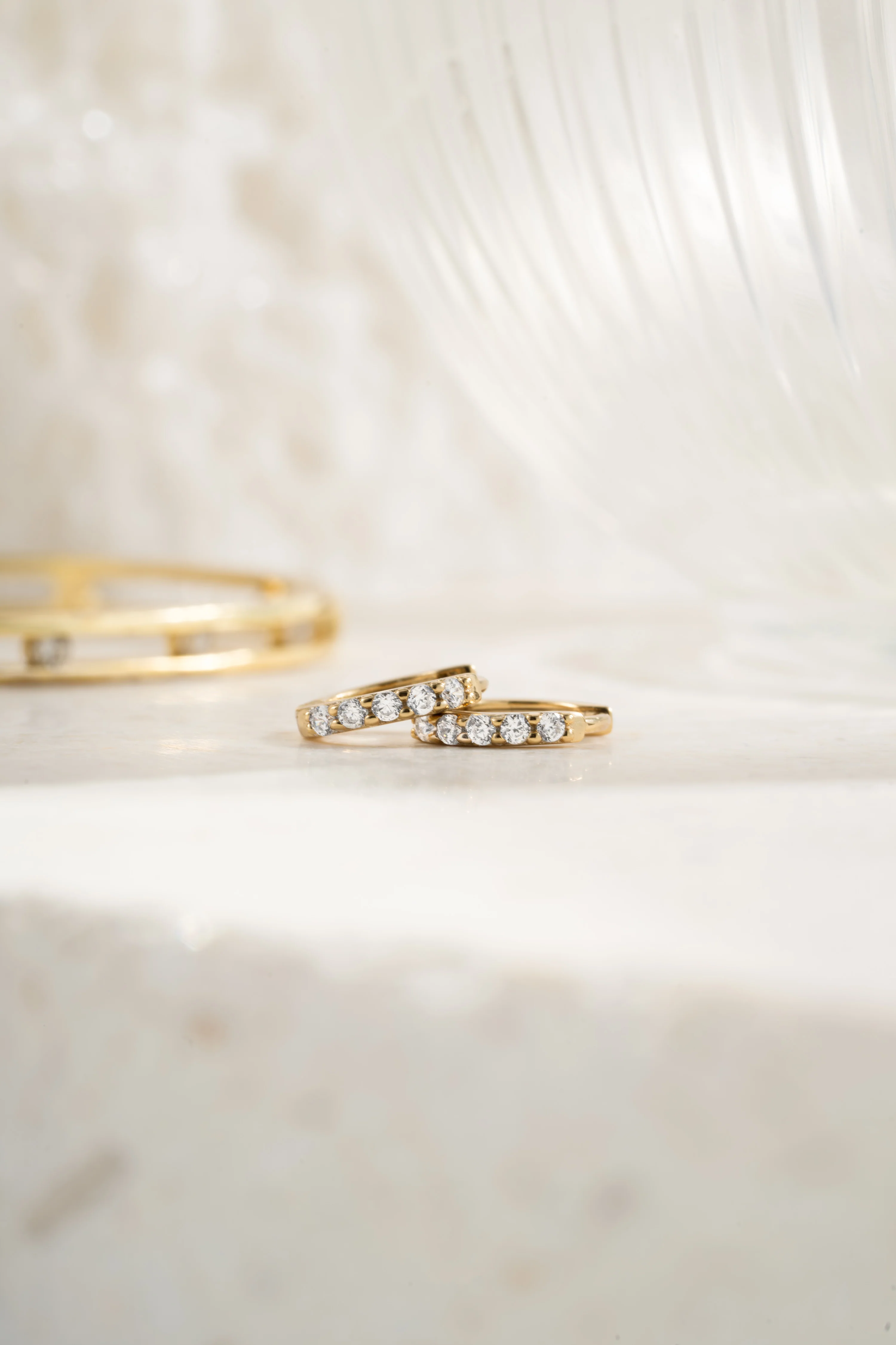 7mm Diamond Huggies (Multiple Sizes Available) - Image 8