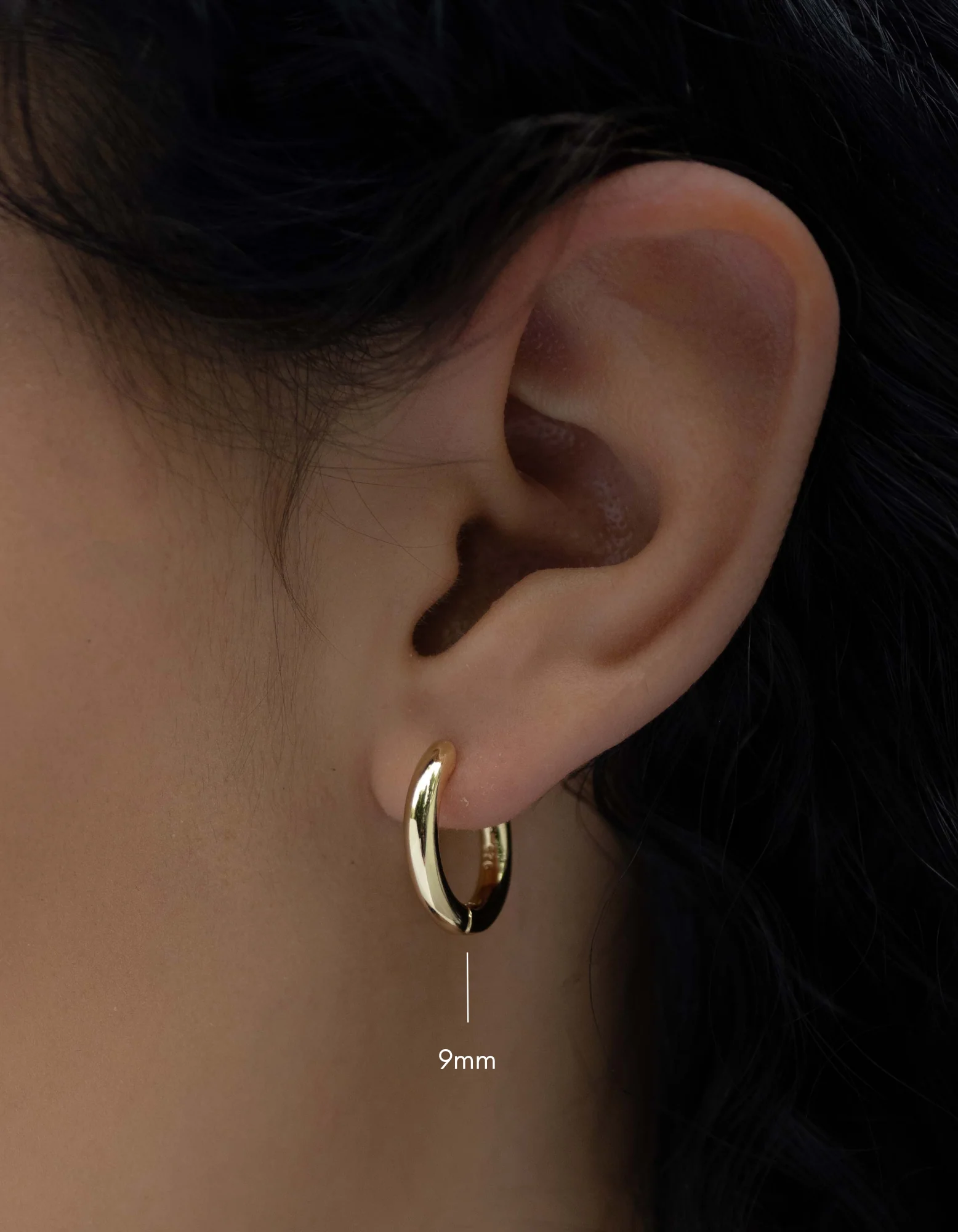 9mm Sylvia Hoops - Image 2
