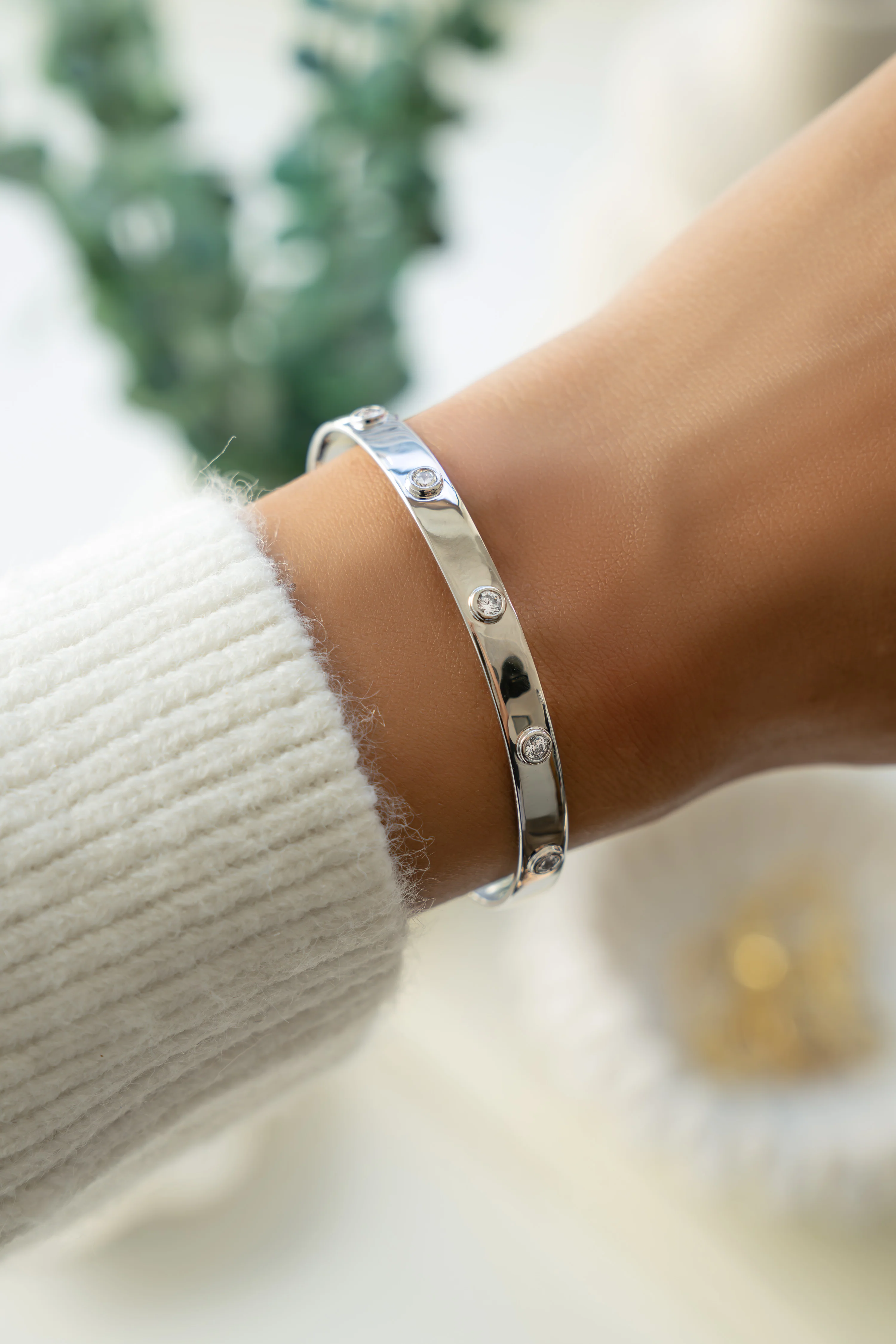 Adjustable Bezel Cuff - Image 4