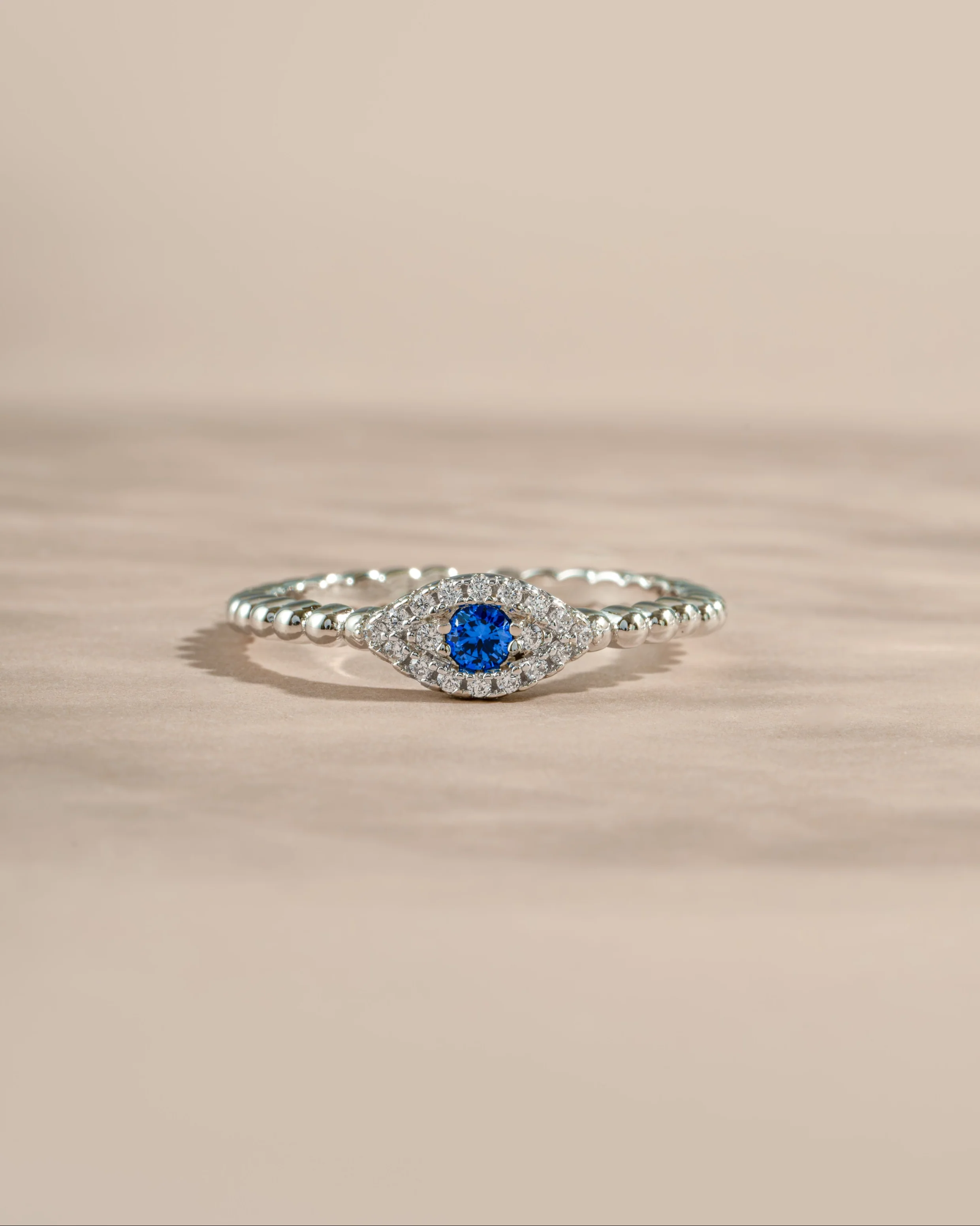 Adjustable Evil Eye Ring - Image 3