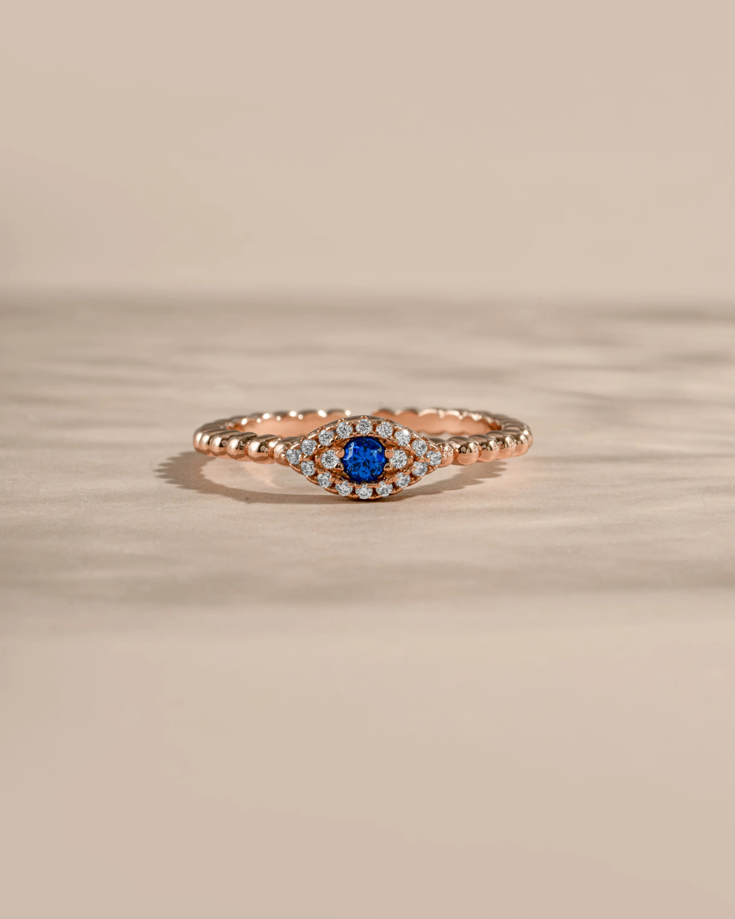 Adjustable Evil Eye Ring - Image 7