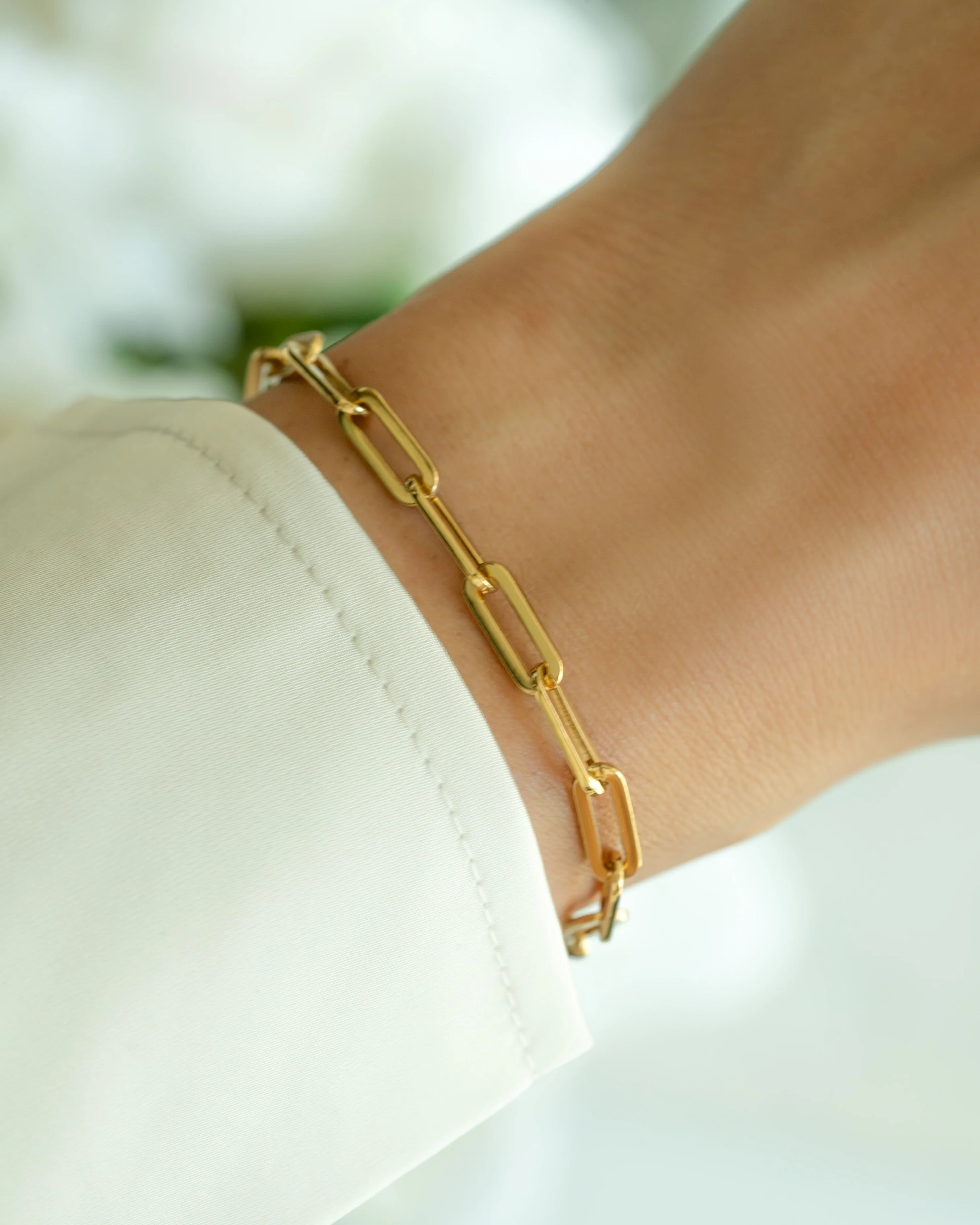 Amanda Paperclip Bracelet - Image 2