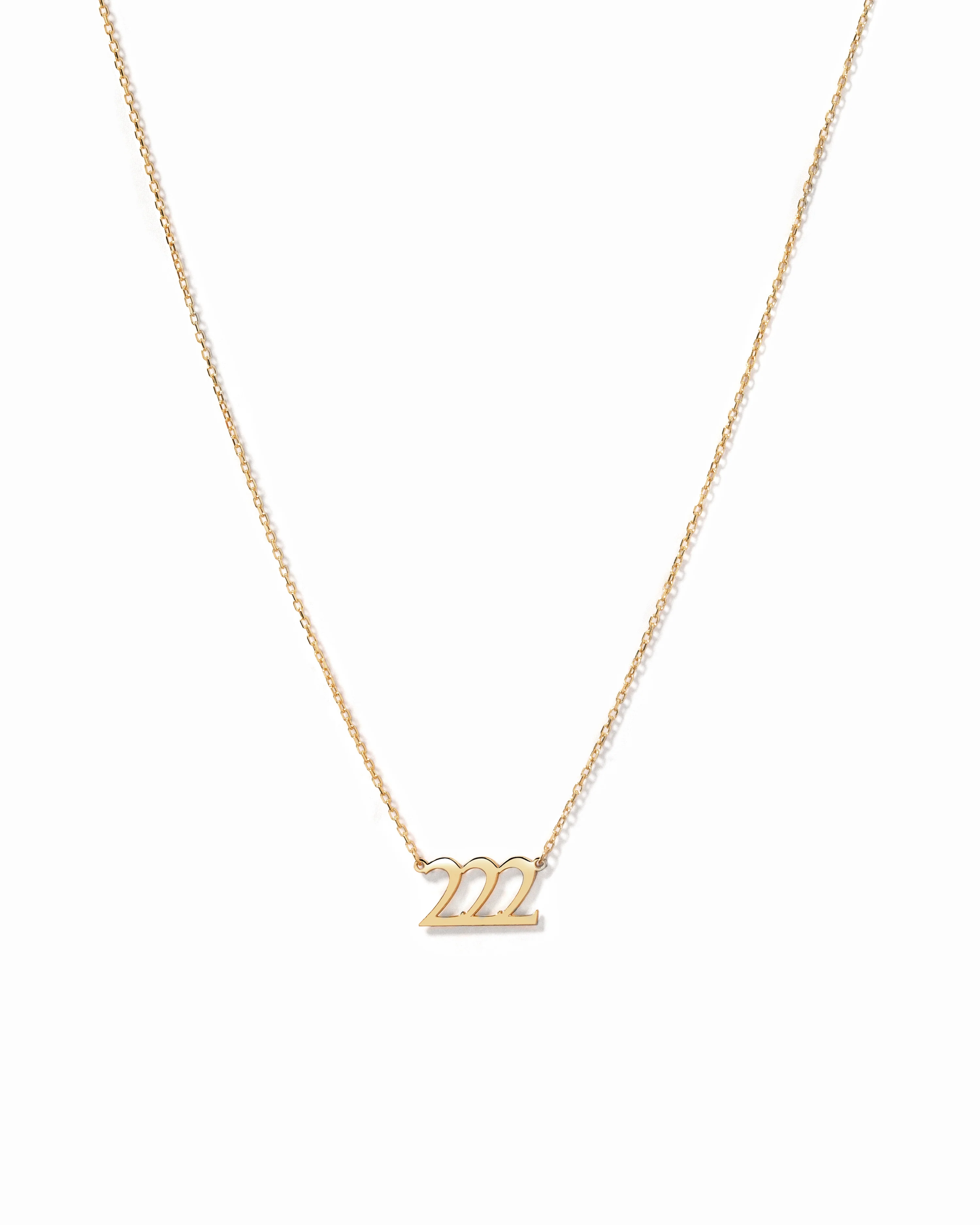 Angel Number Custom Necklace