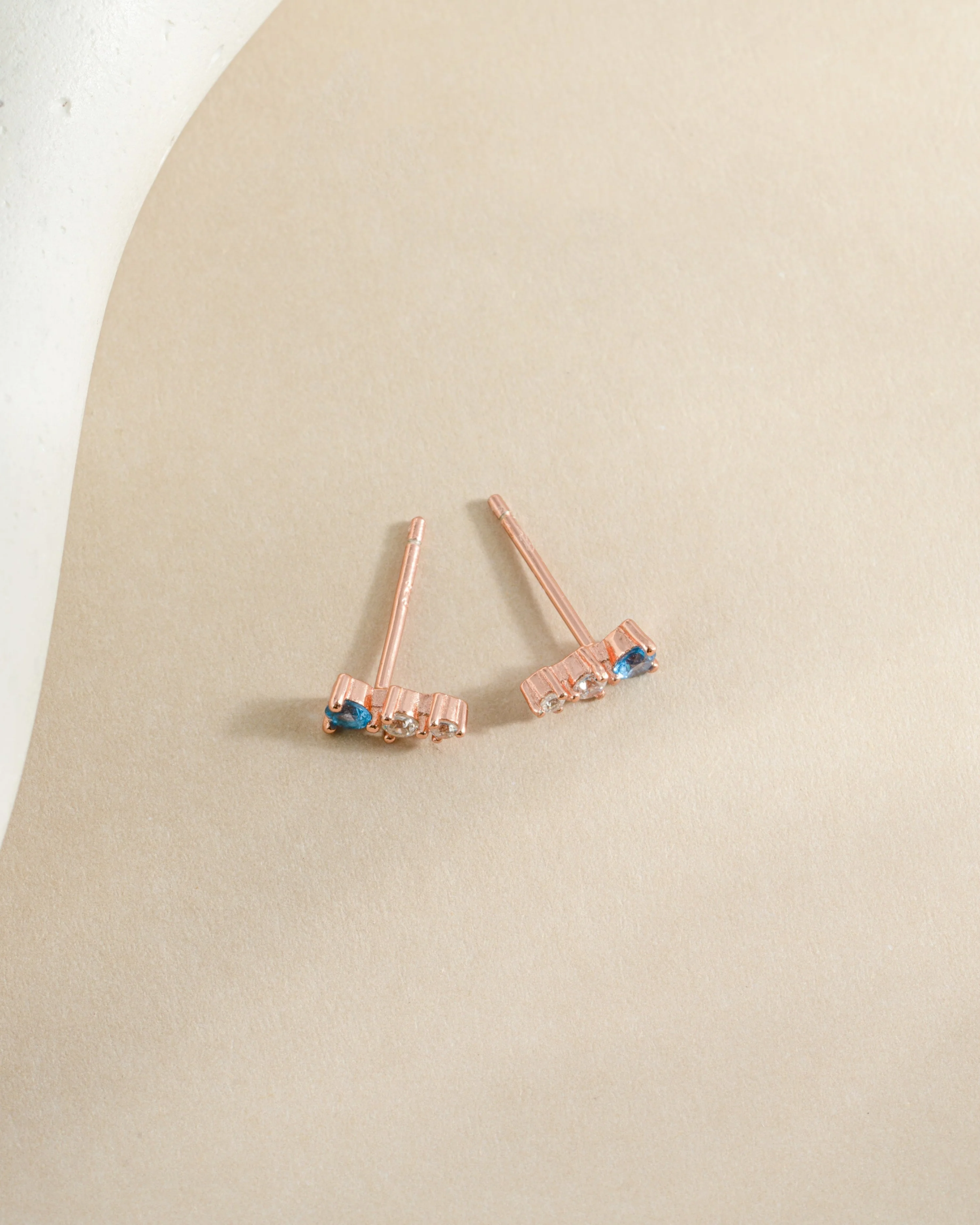 Aqua & Diamond Ear Climber - Image 5