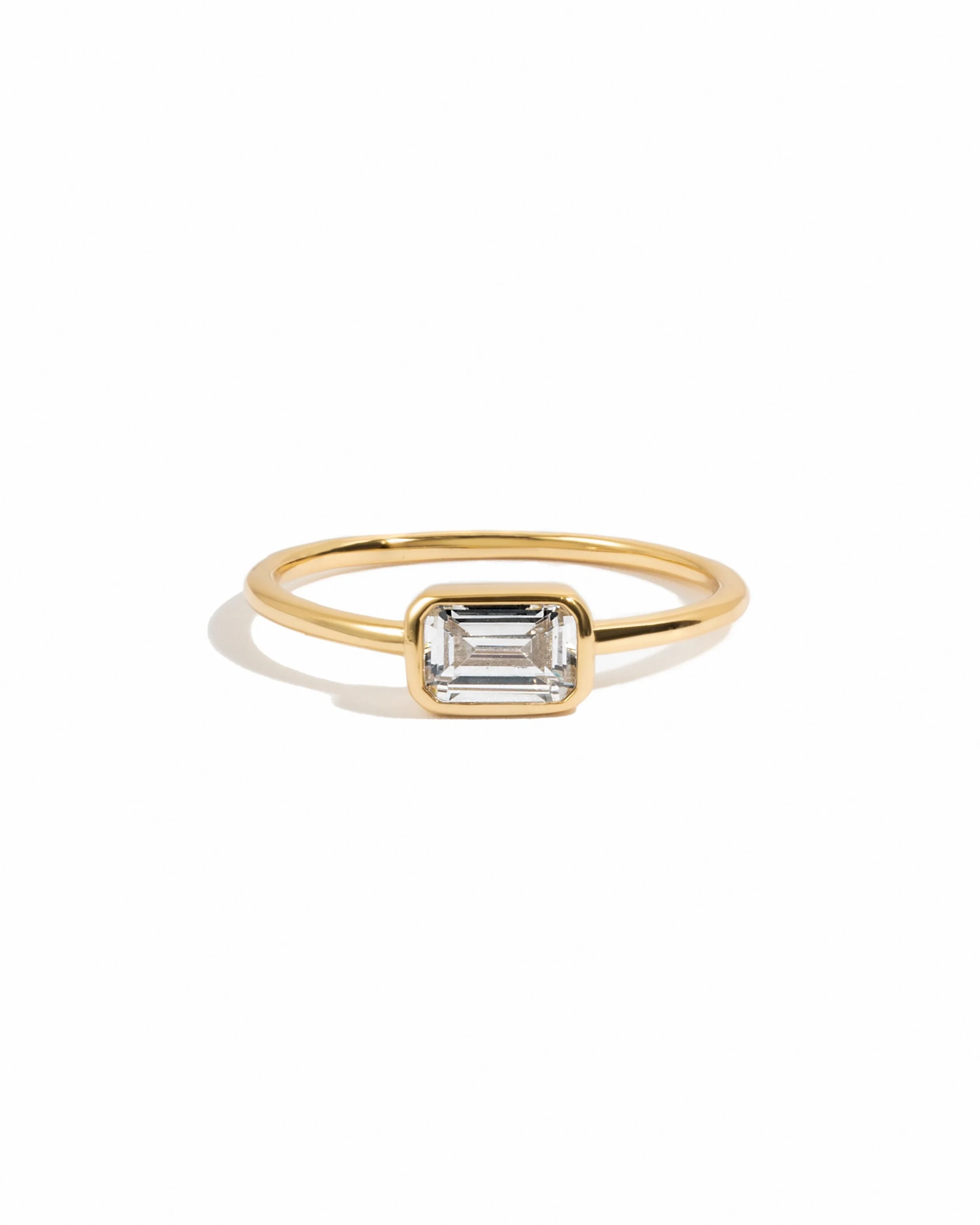Baguette Bezel Ring