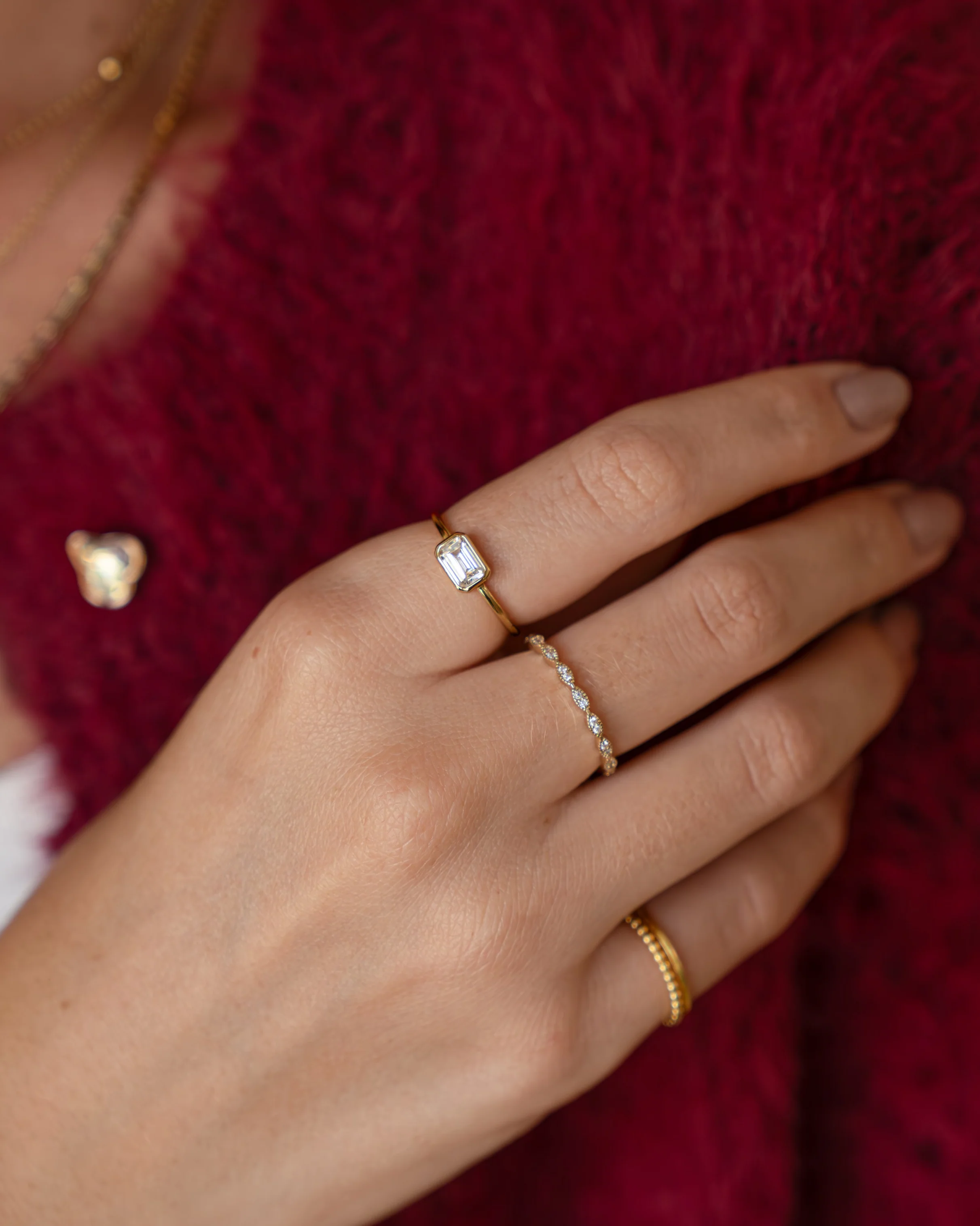 Baguette Bezel Ring - Image 8
