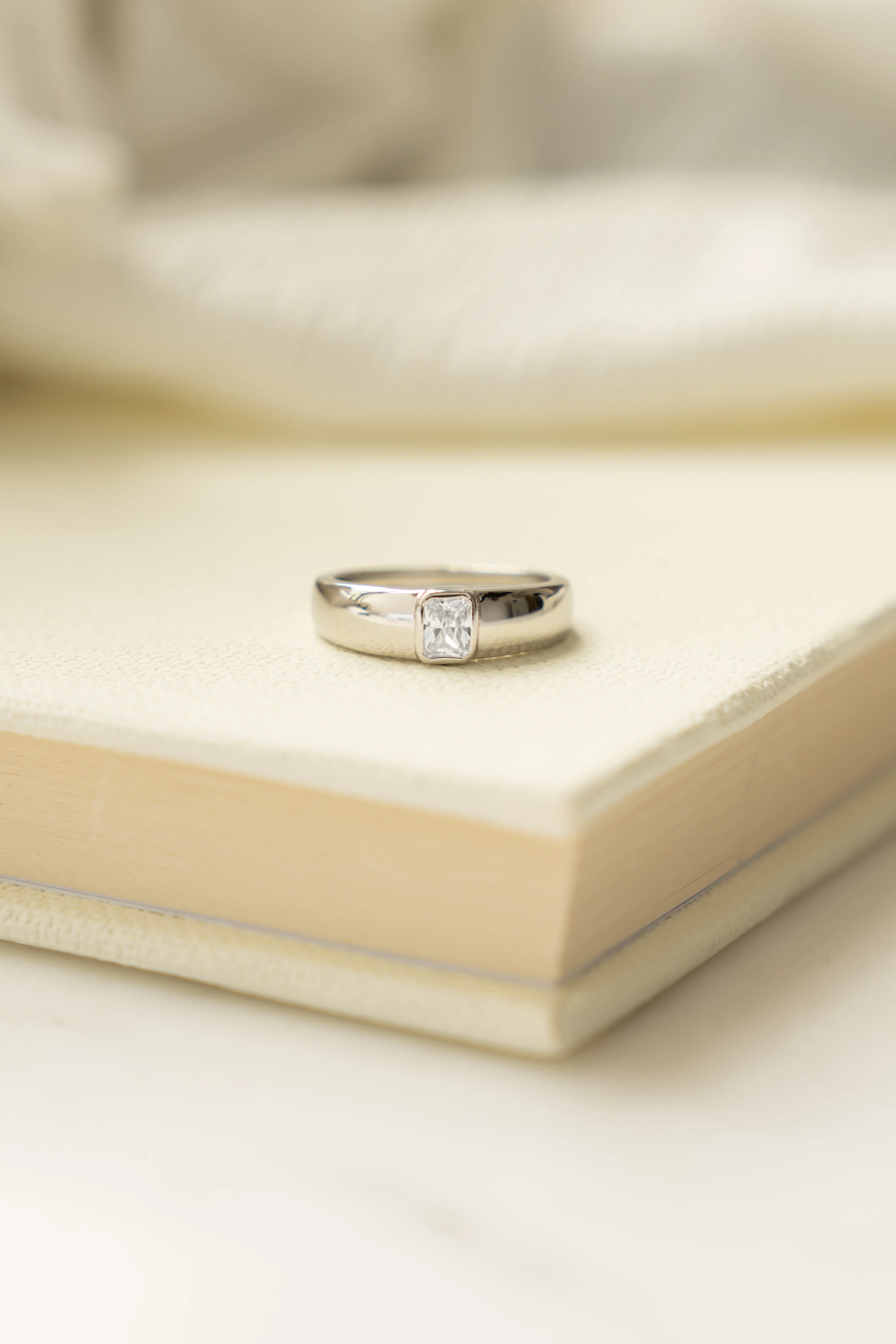 Baguette Dome Ring - Image 3