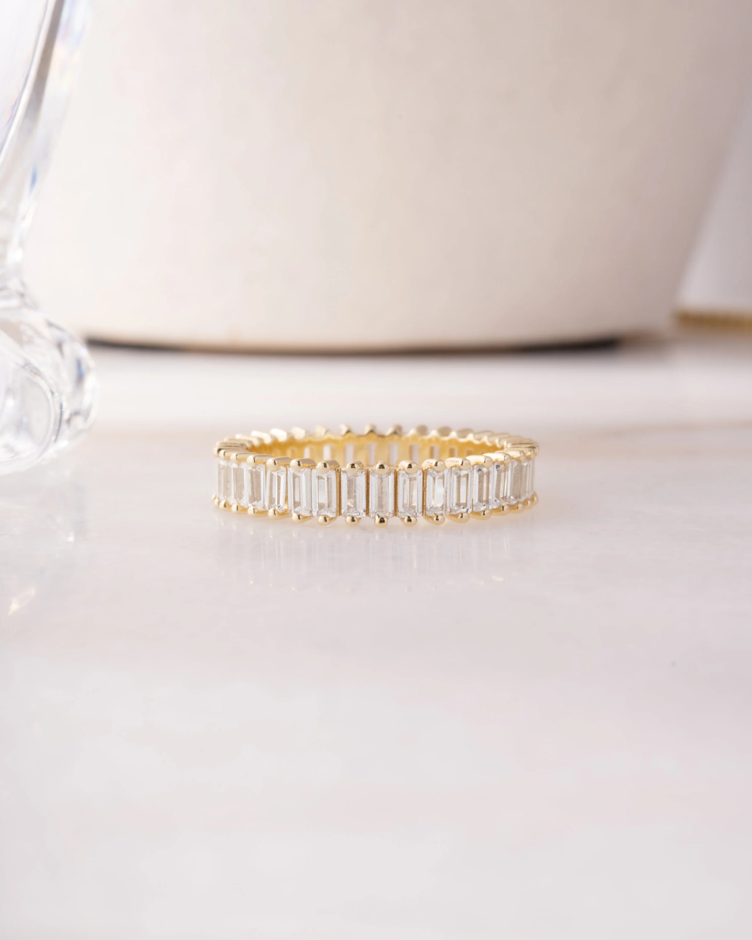 Baguette Eternity Ring - Image 3