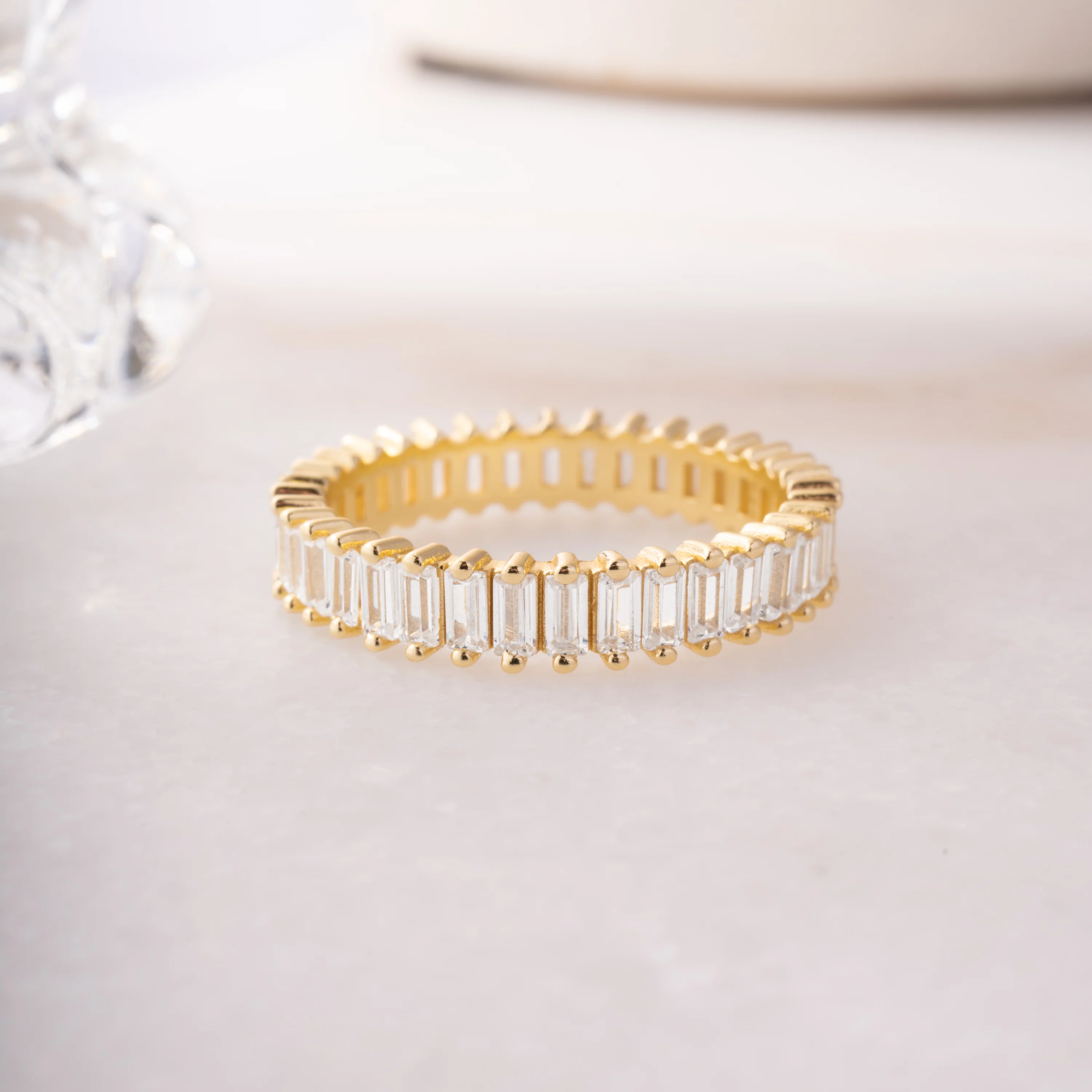 Baguette Eternity Ring - Image 8