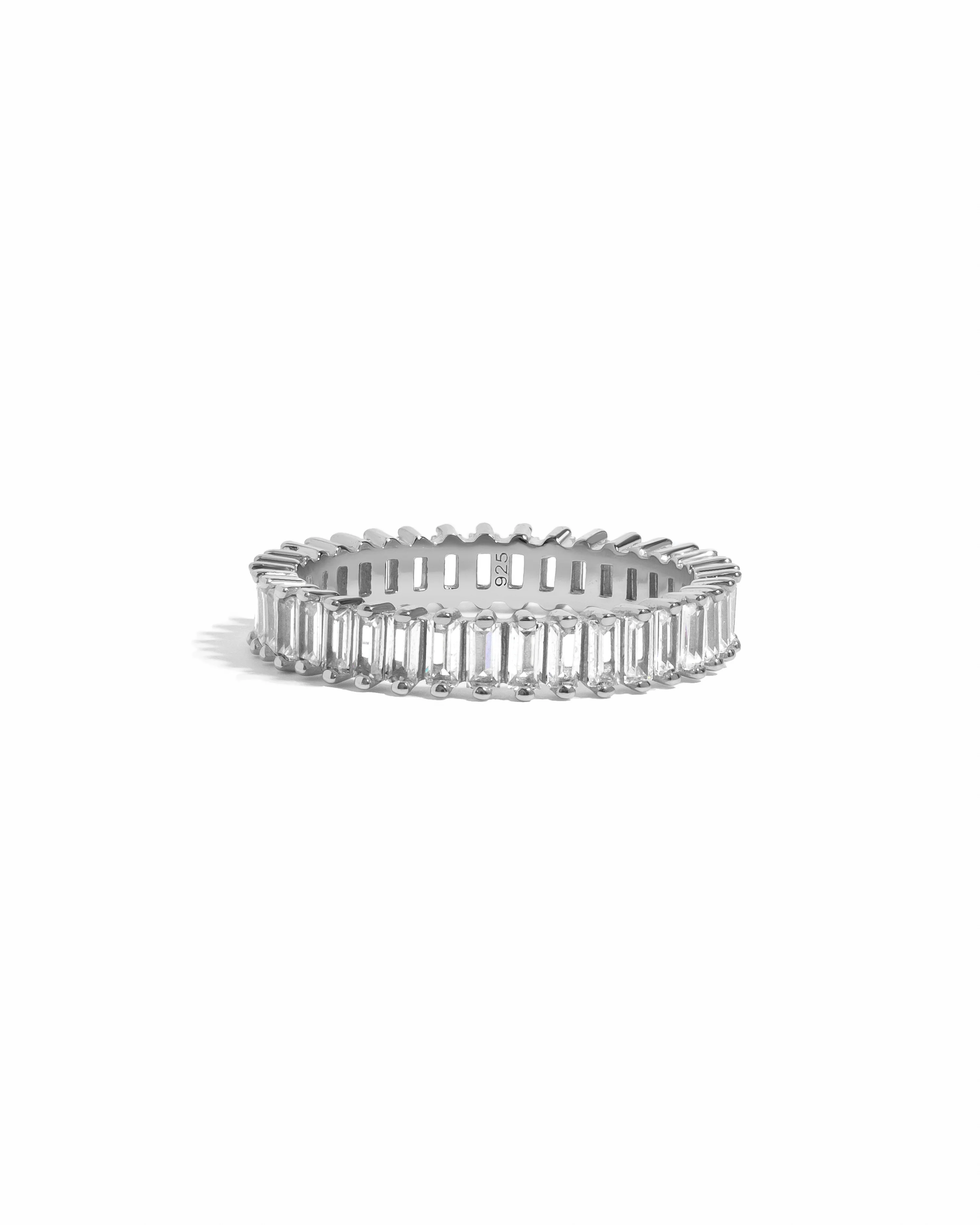 Baguette Eternity Ring - Image 9