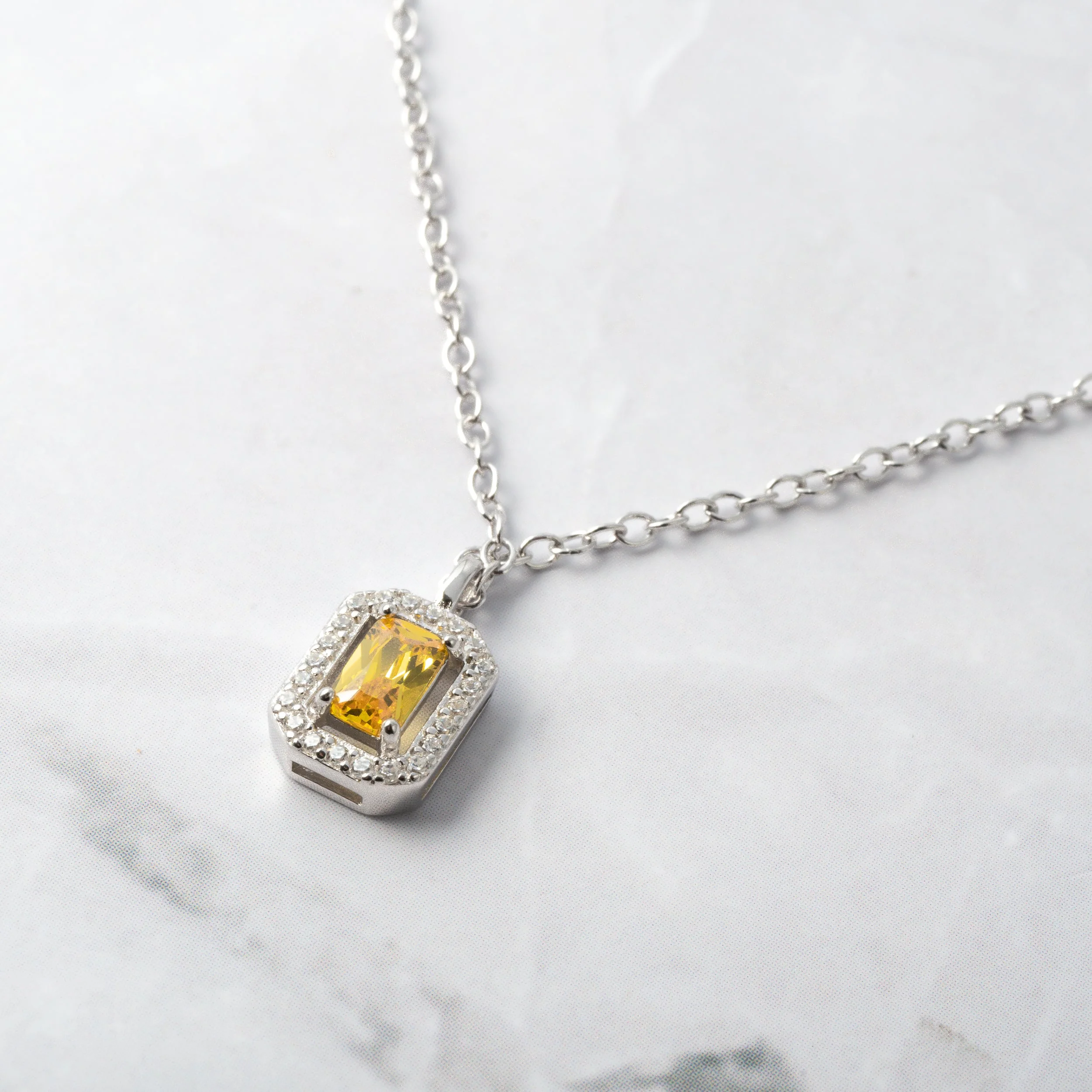 Baguette Necklace - Image 3
