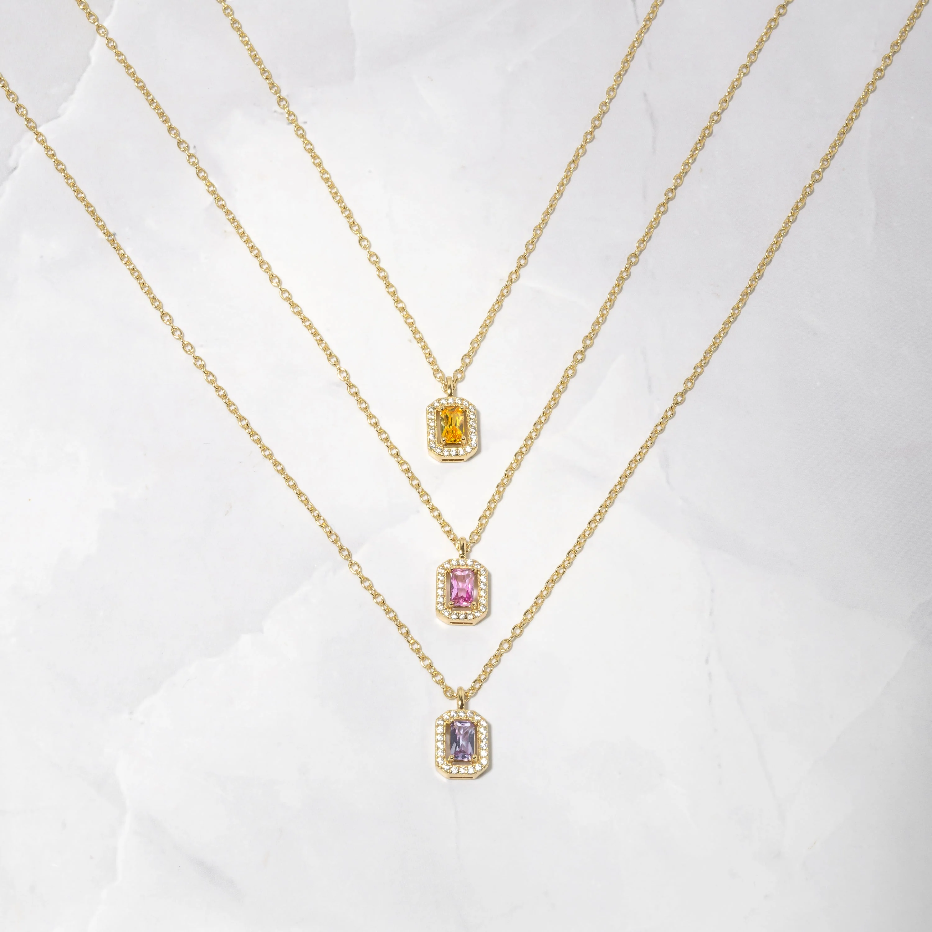 Baguette Necklace - Image 5