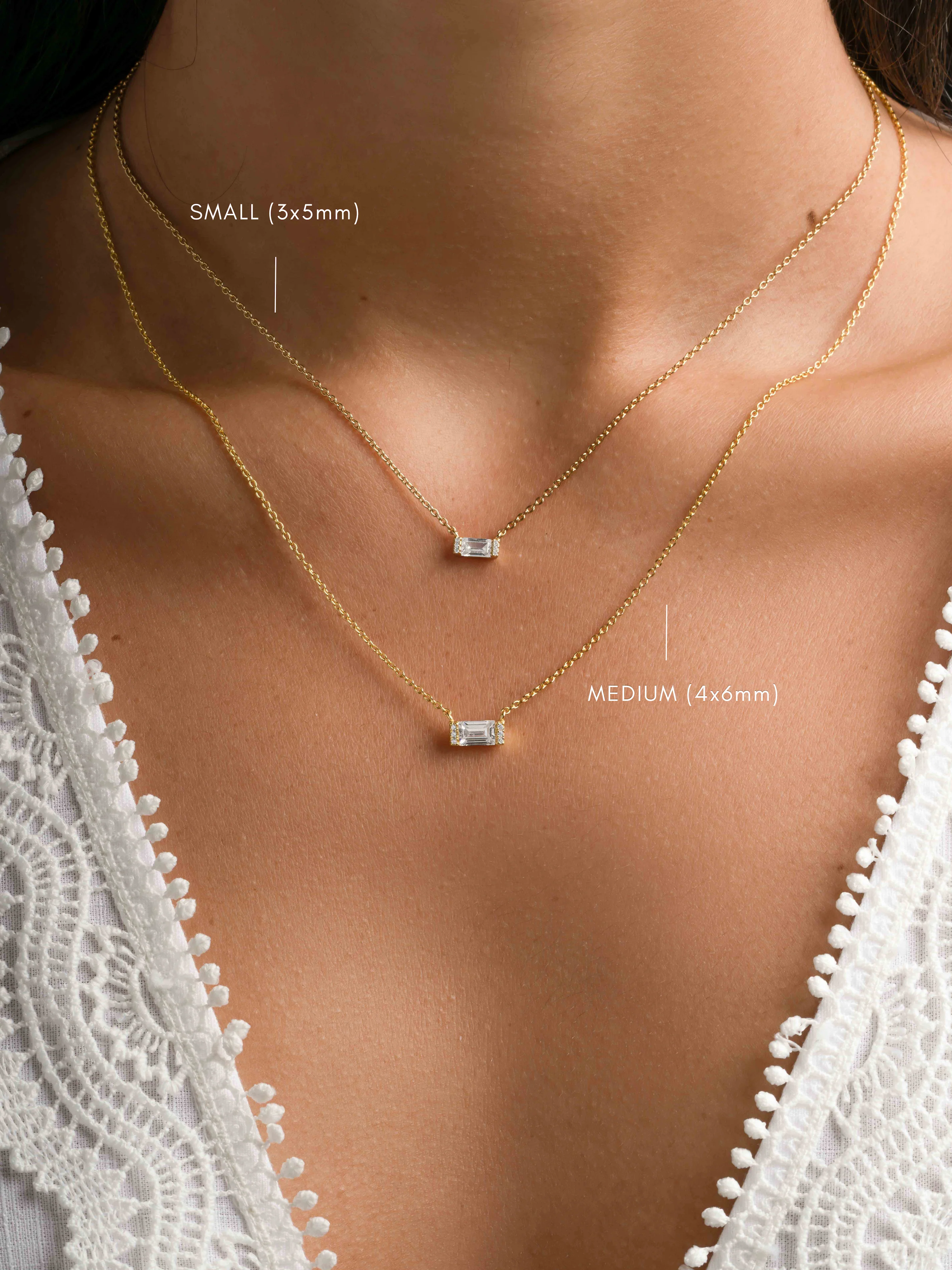 Baguette Necklace - Image 2