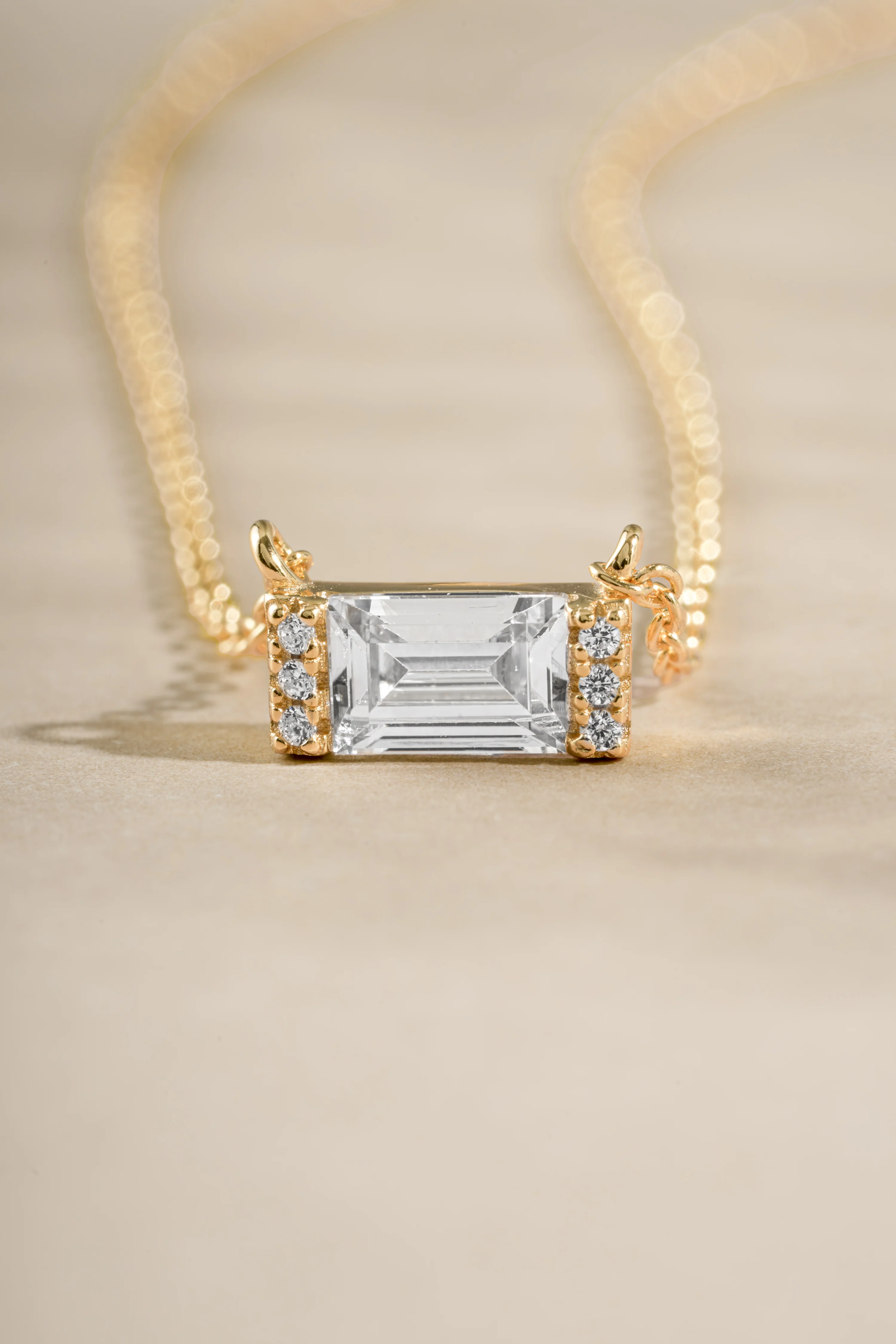 Baguette Necklace - Image 3