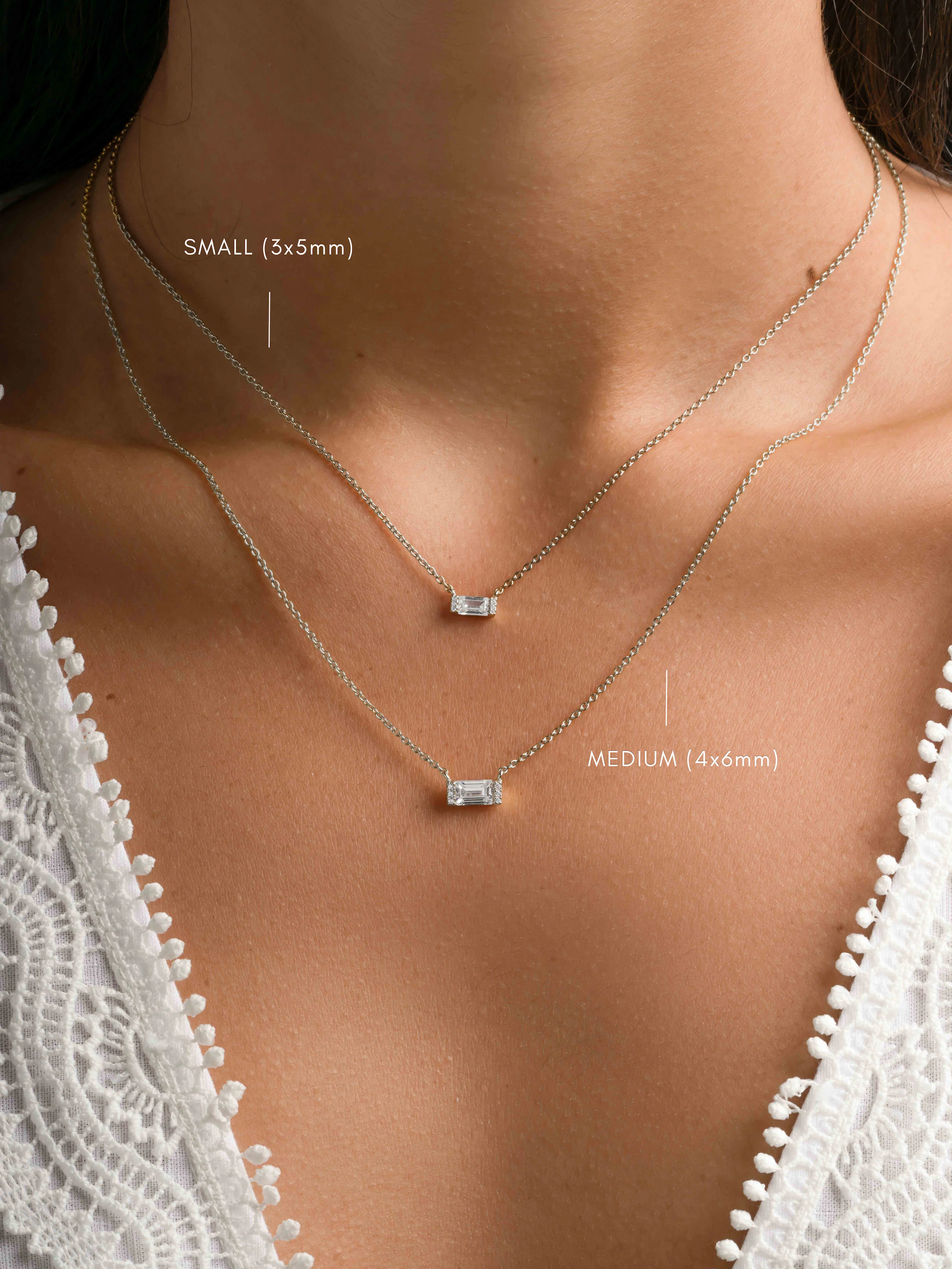 Baguette Necklace - Image 4