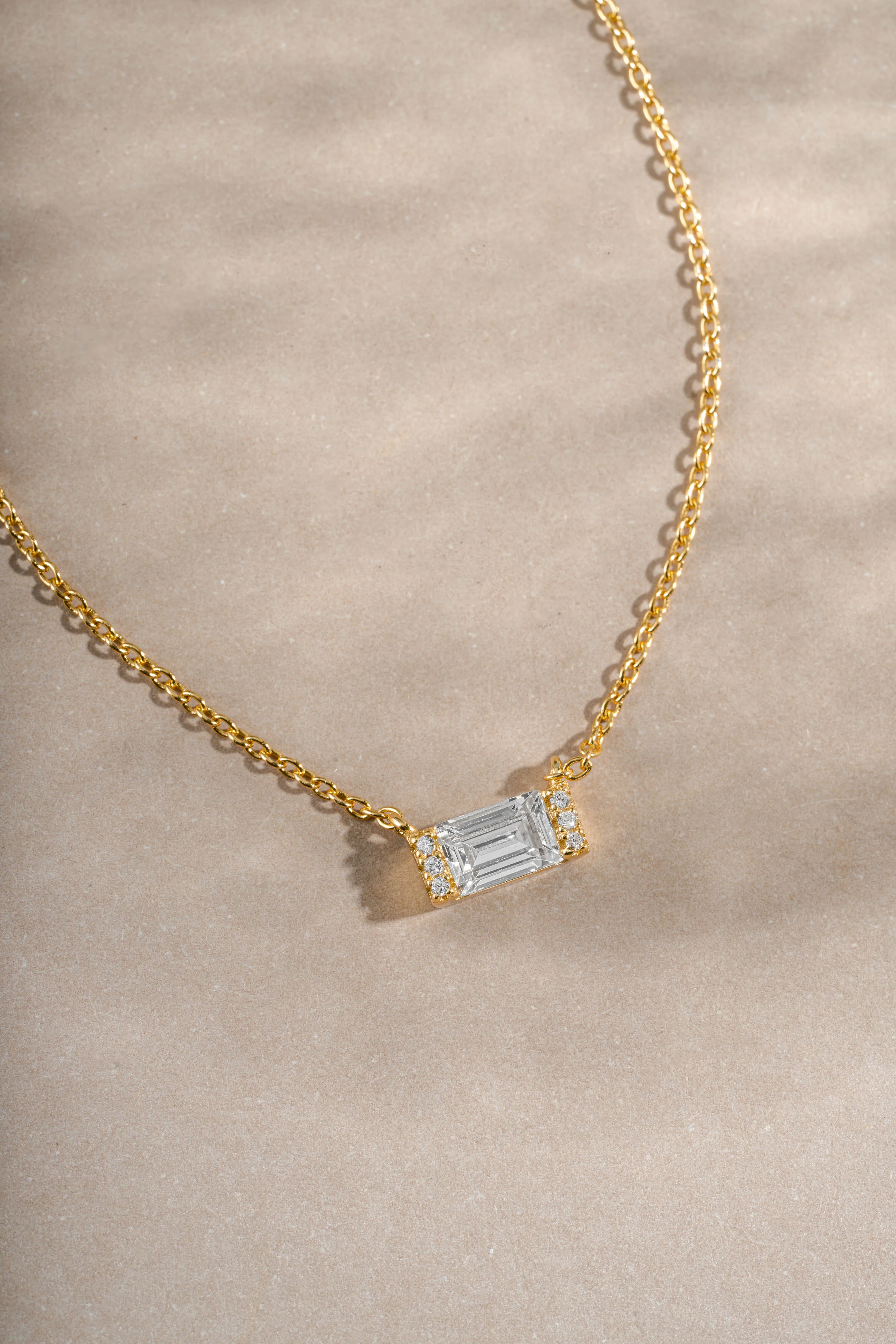 Baguette Necklace - Image 5
