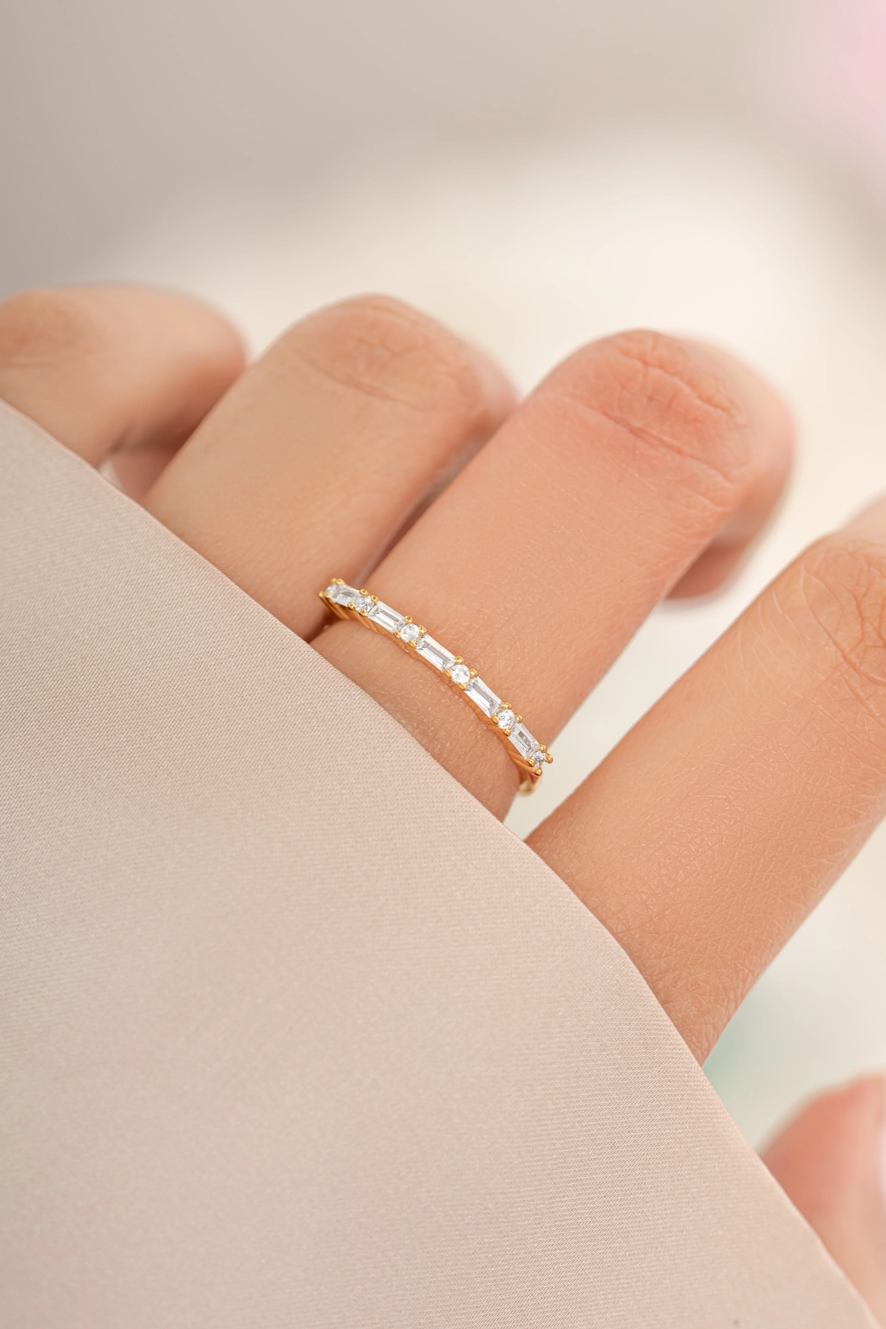 Baguette Stacking Ring - Image 2