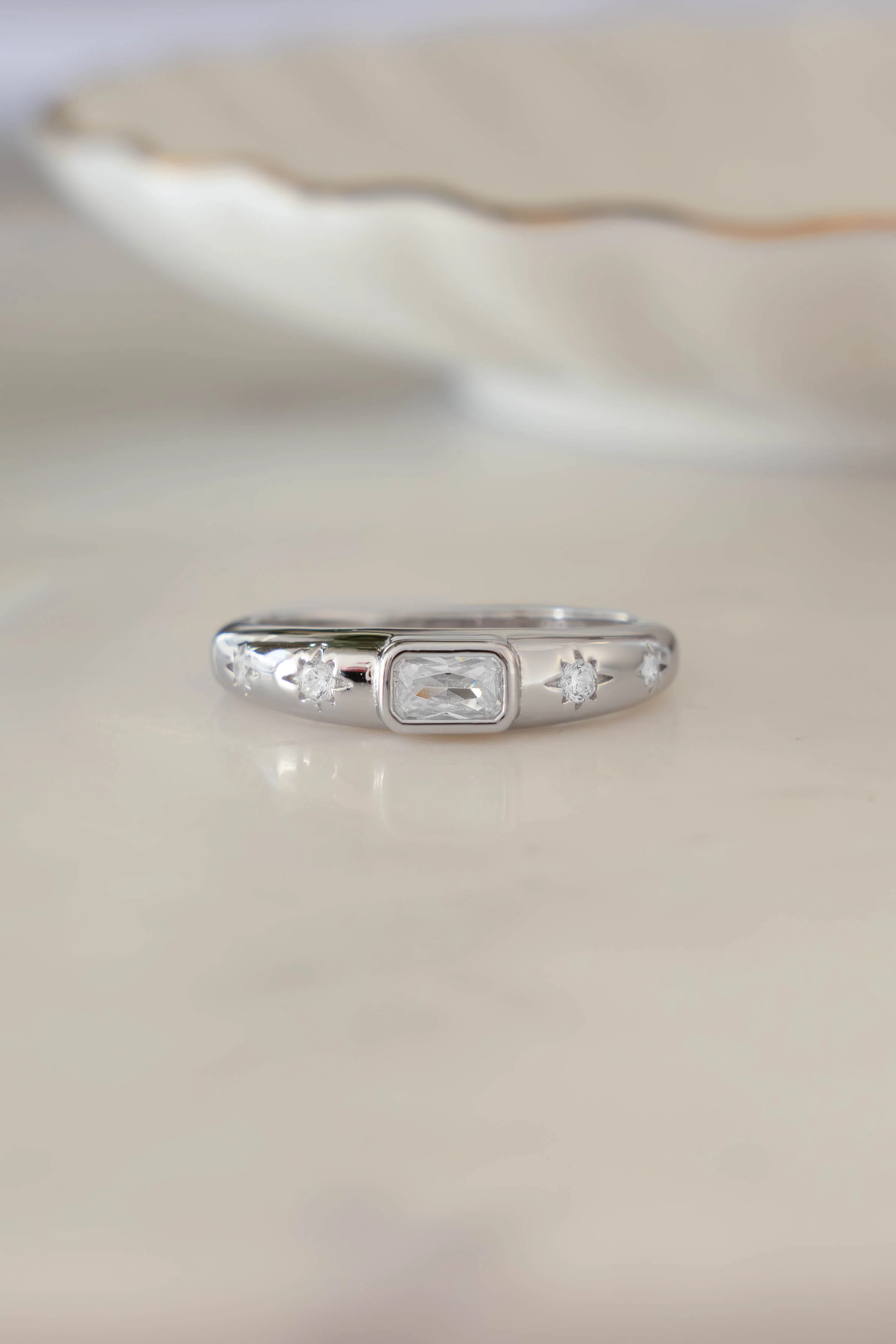 Baguette Starburst Ring - Image 3