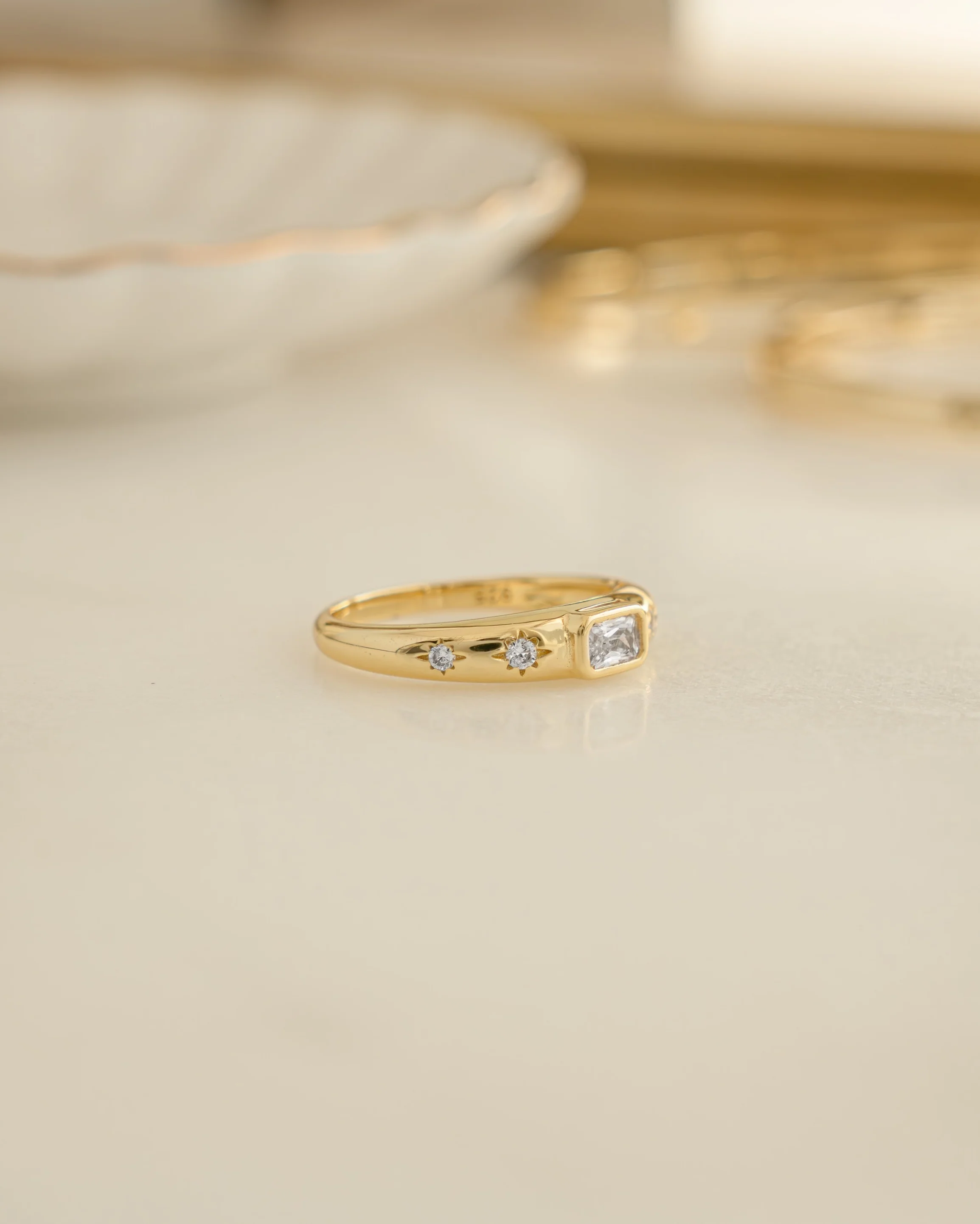 Baguette Starburst Ring - Image 6