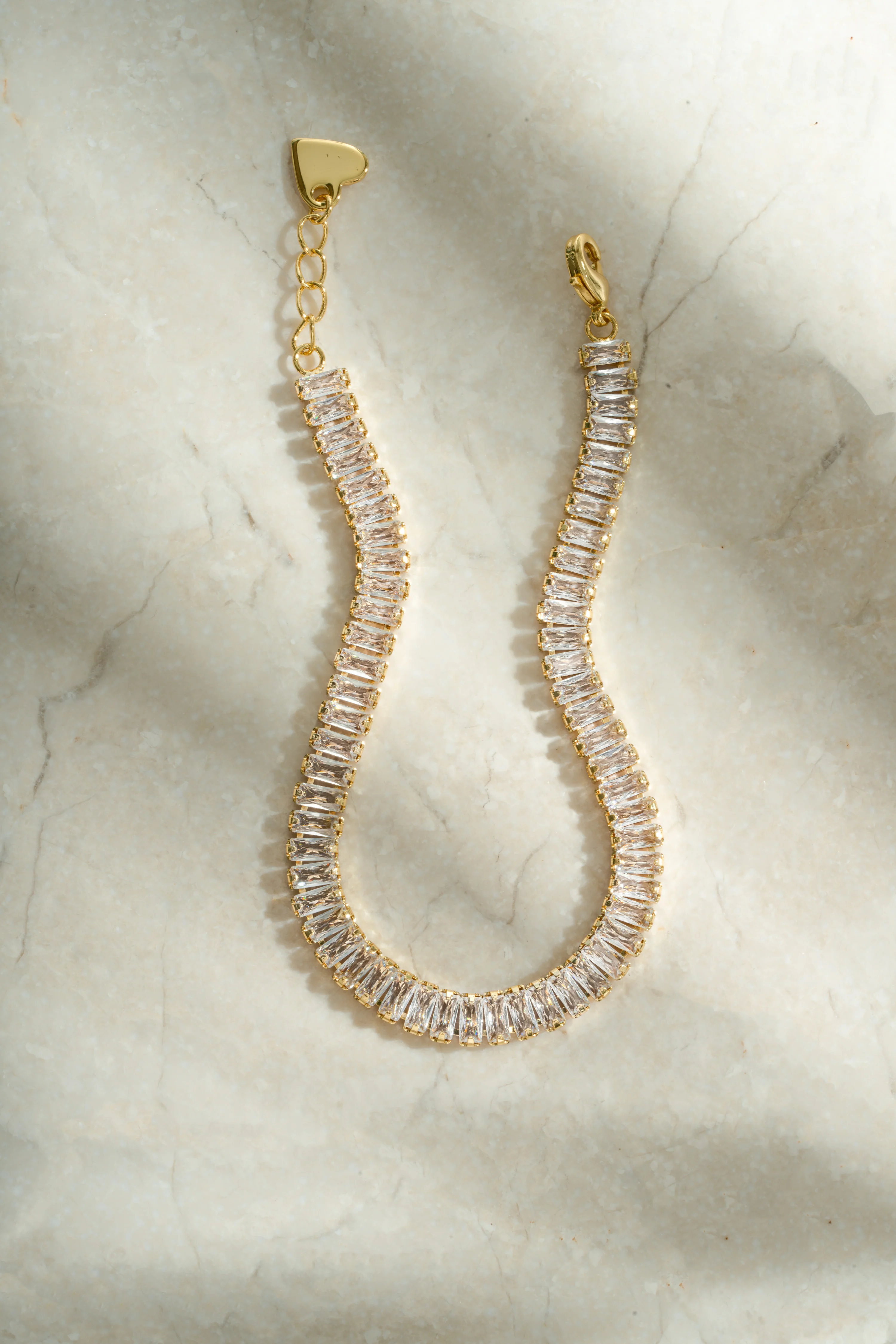 Baguette Tennis Bracelet - Image 7