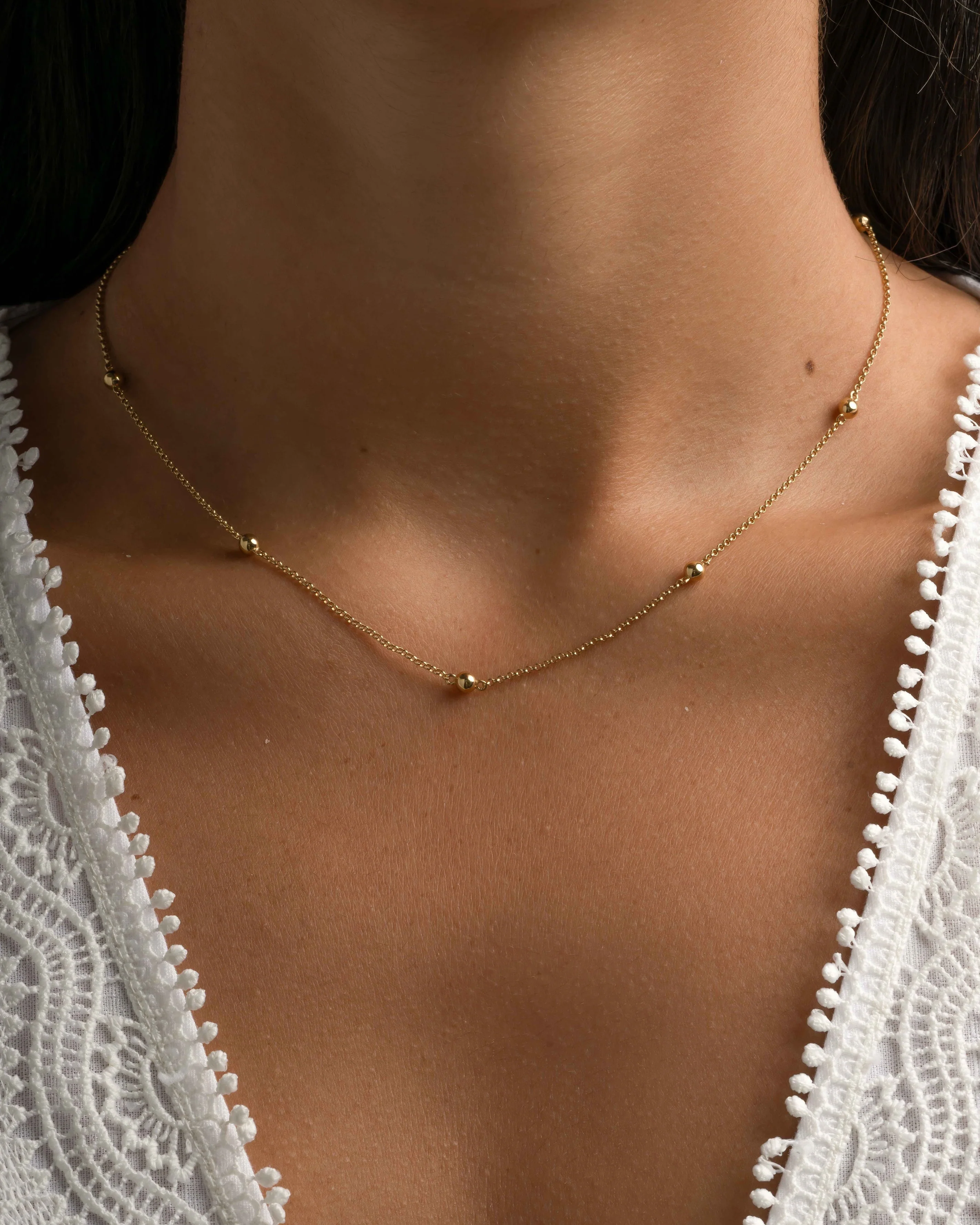 Beaded Ball Necklace - Image 2