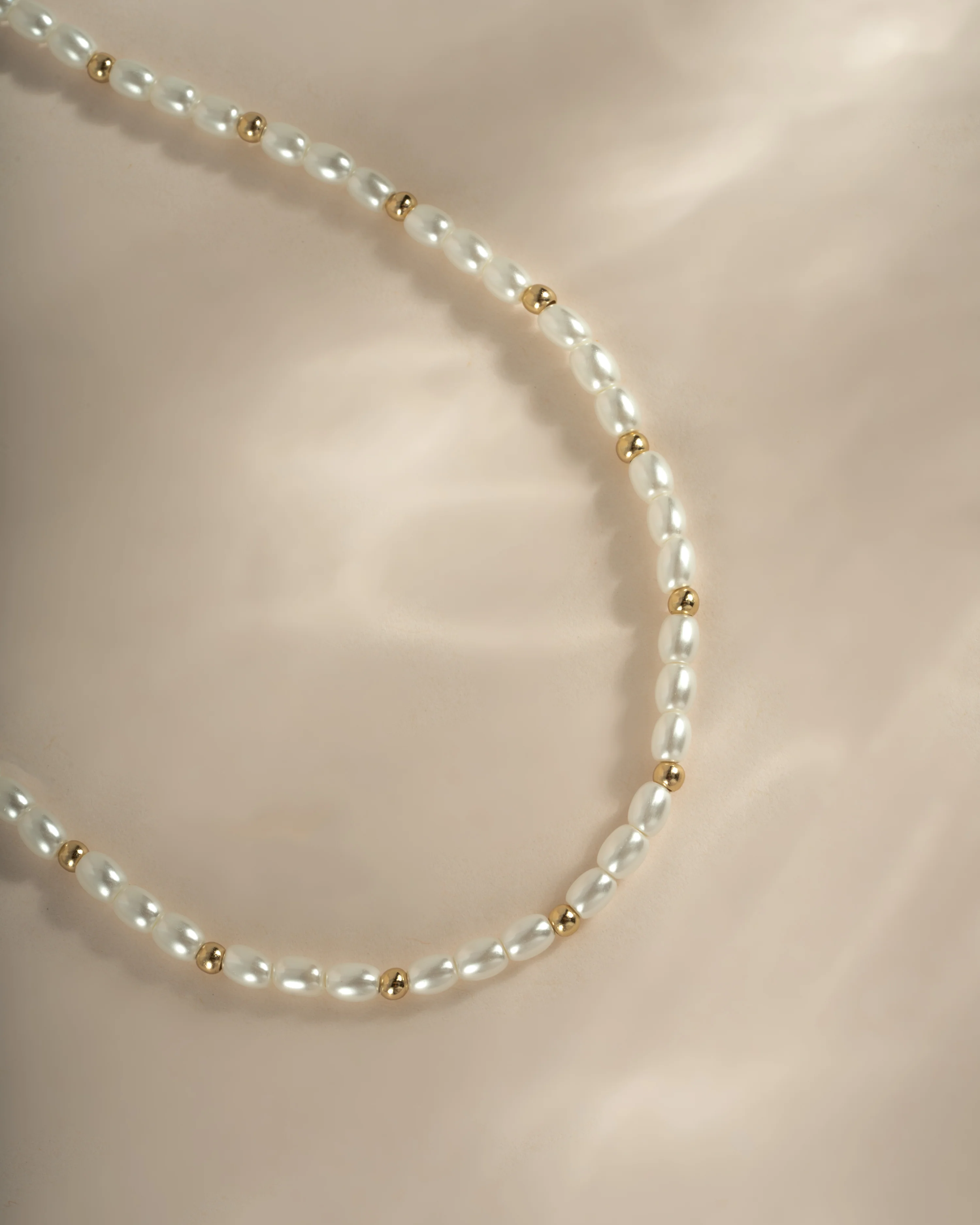 Beaded Pearl Necklace - Image 5