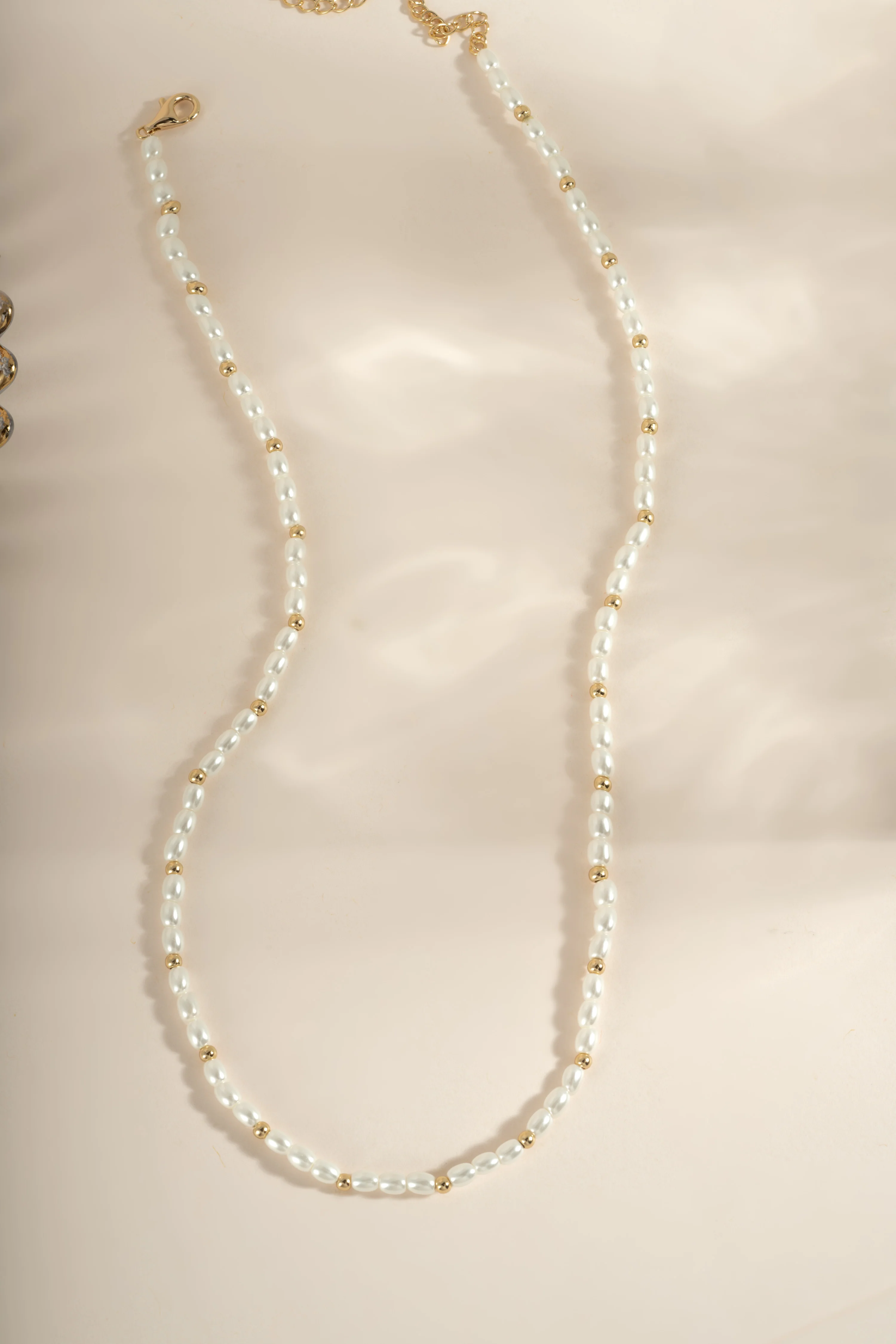 Beaded Pearl Necklace - Image 8