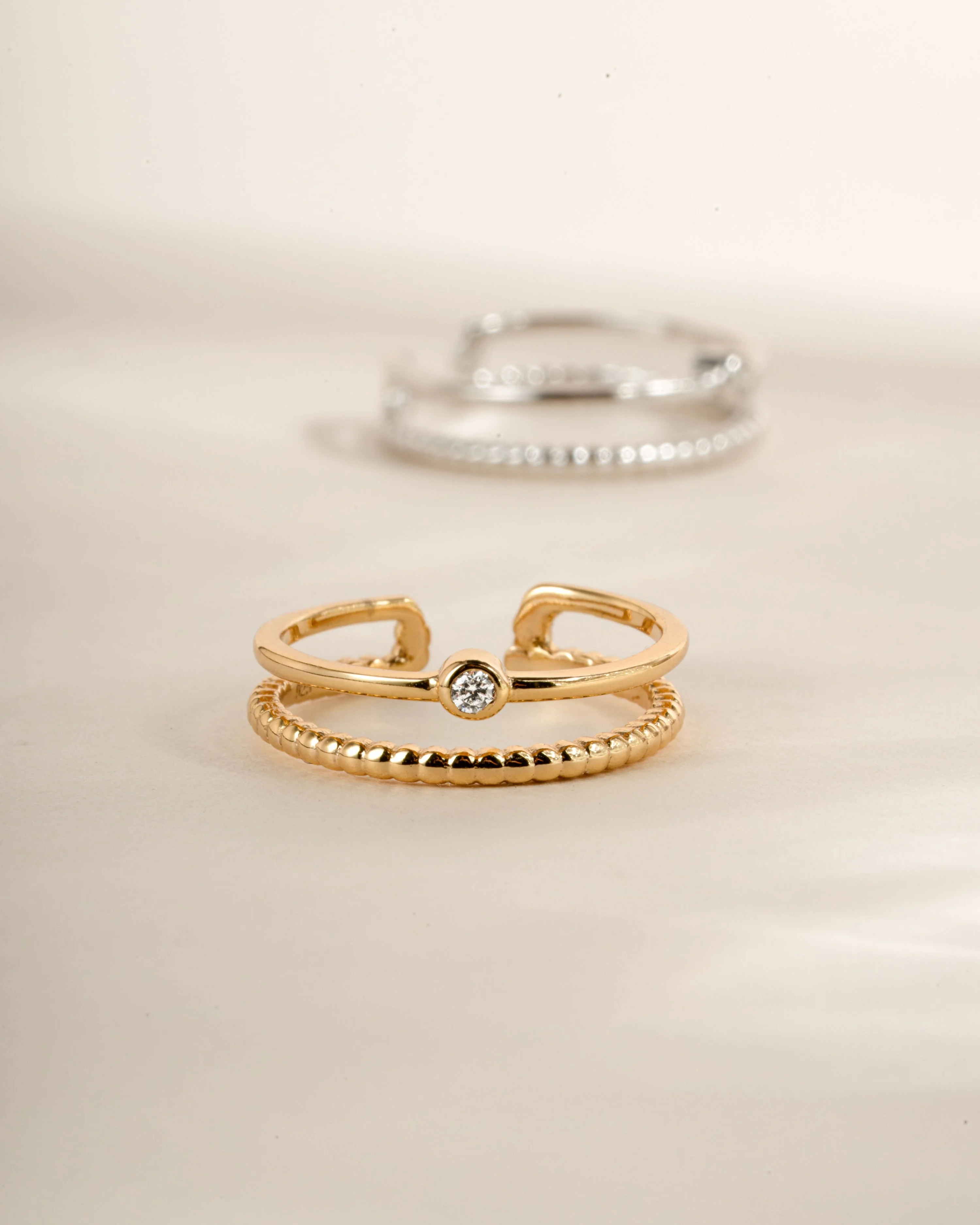 Bezel Toe Ring - Image 11