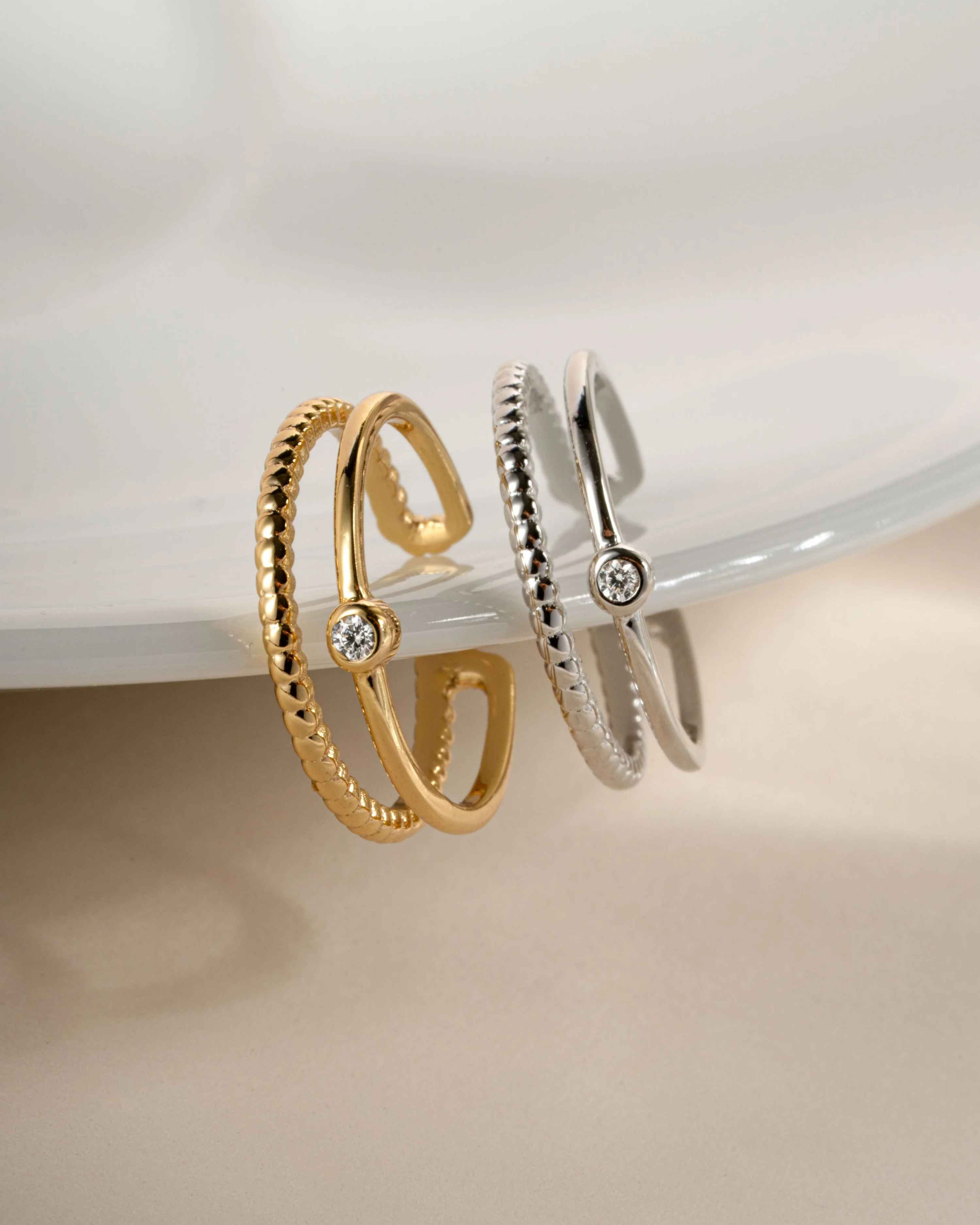 Bezel Toe Ring - Image 5
