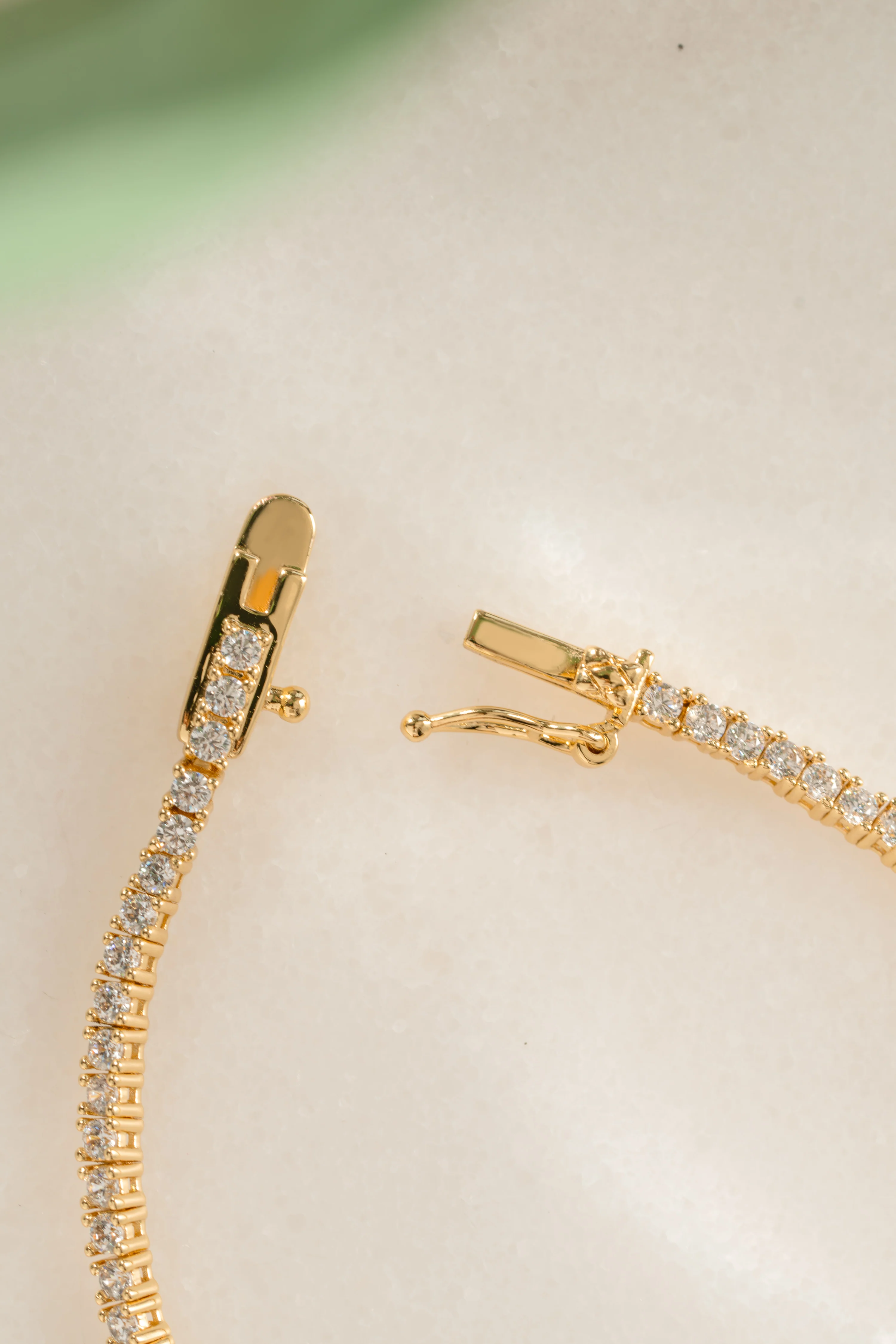Bezeled Emerald-Cut Charm Tennis Bracelet - Image 14