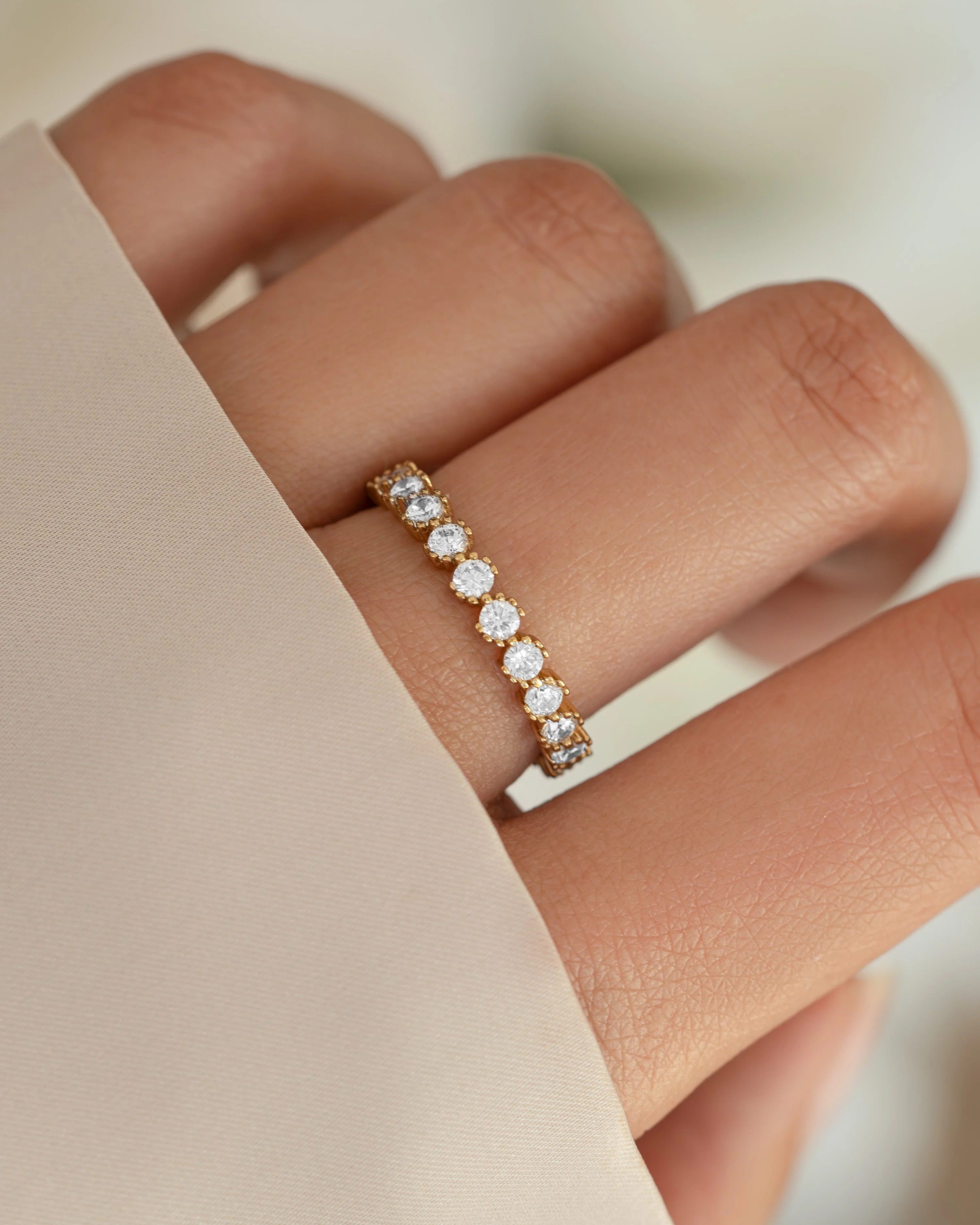 Bezeled Eternity Ring - Image 2