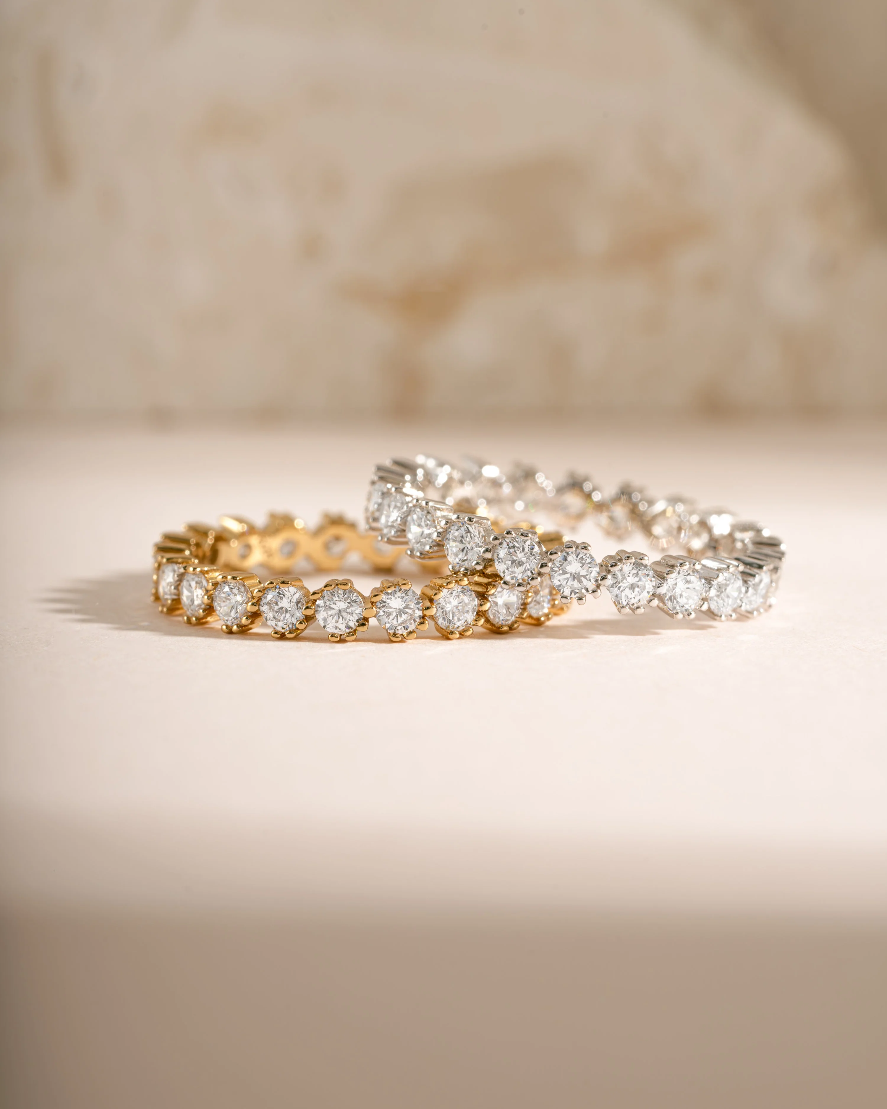 Bezeled Eternity Ring - Image 3