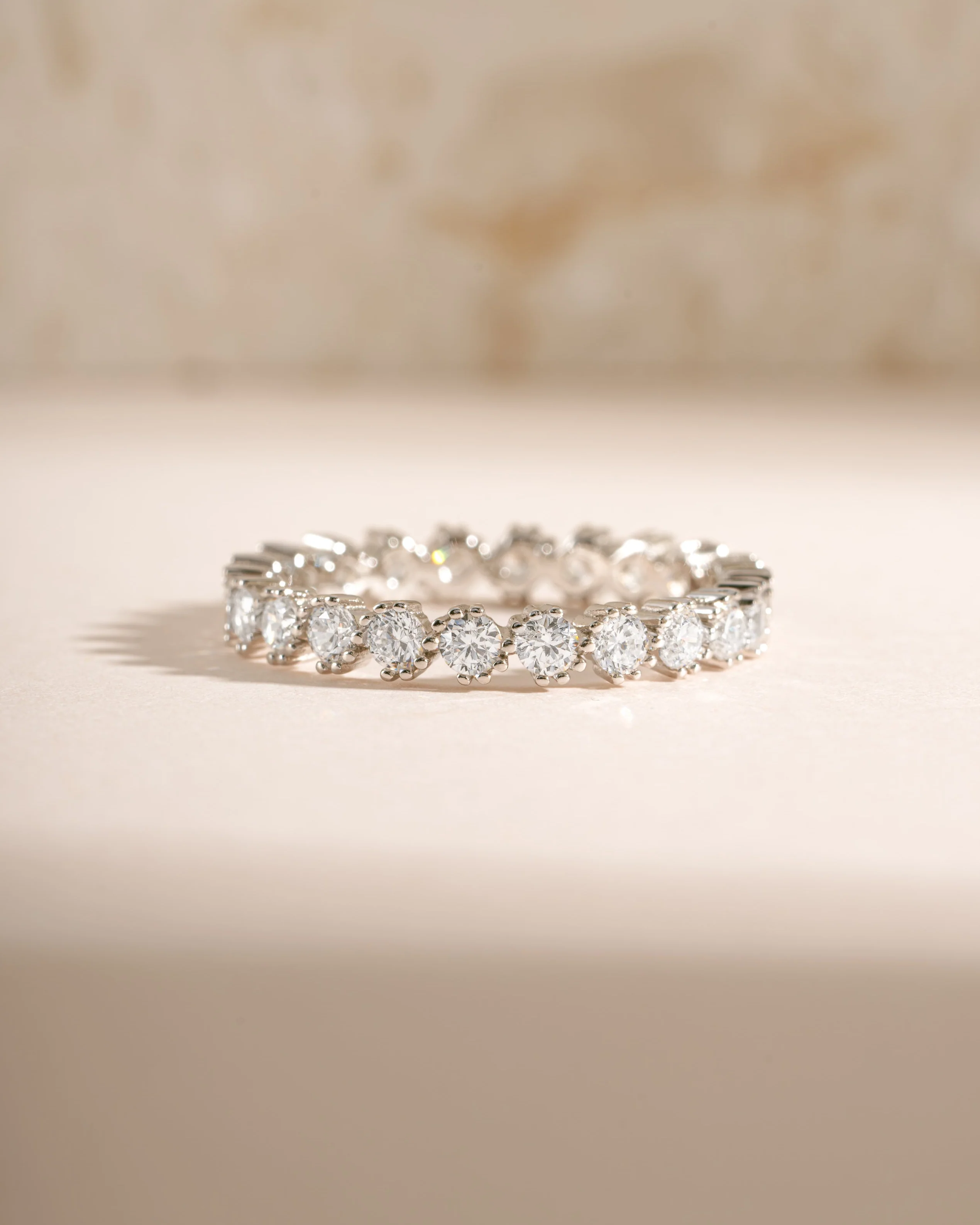 Bezeled Eternity Ring - Image 5