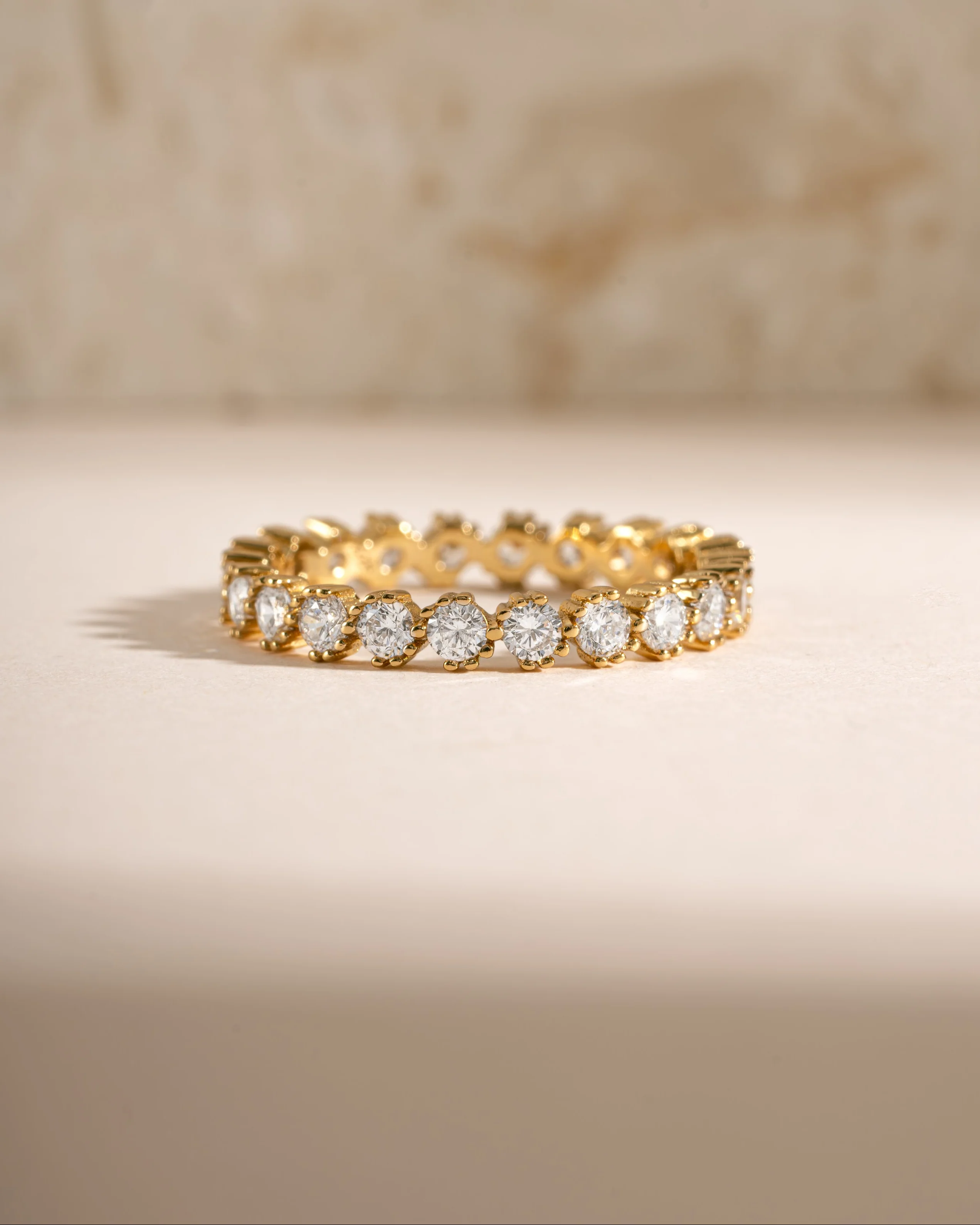 Bezeled Eternity Ring - Image 6