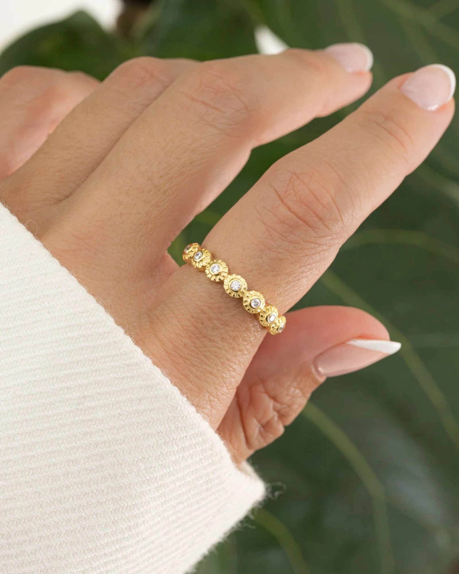 Bezeled Stacking Ring - Image 2