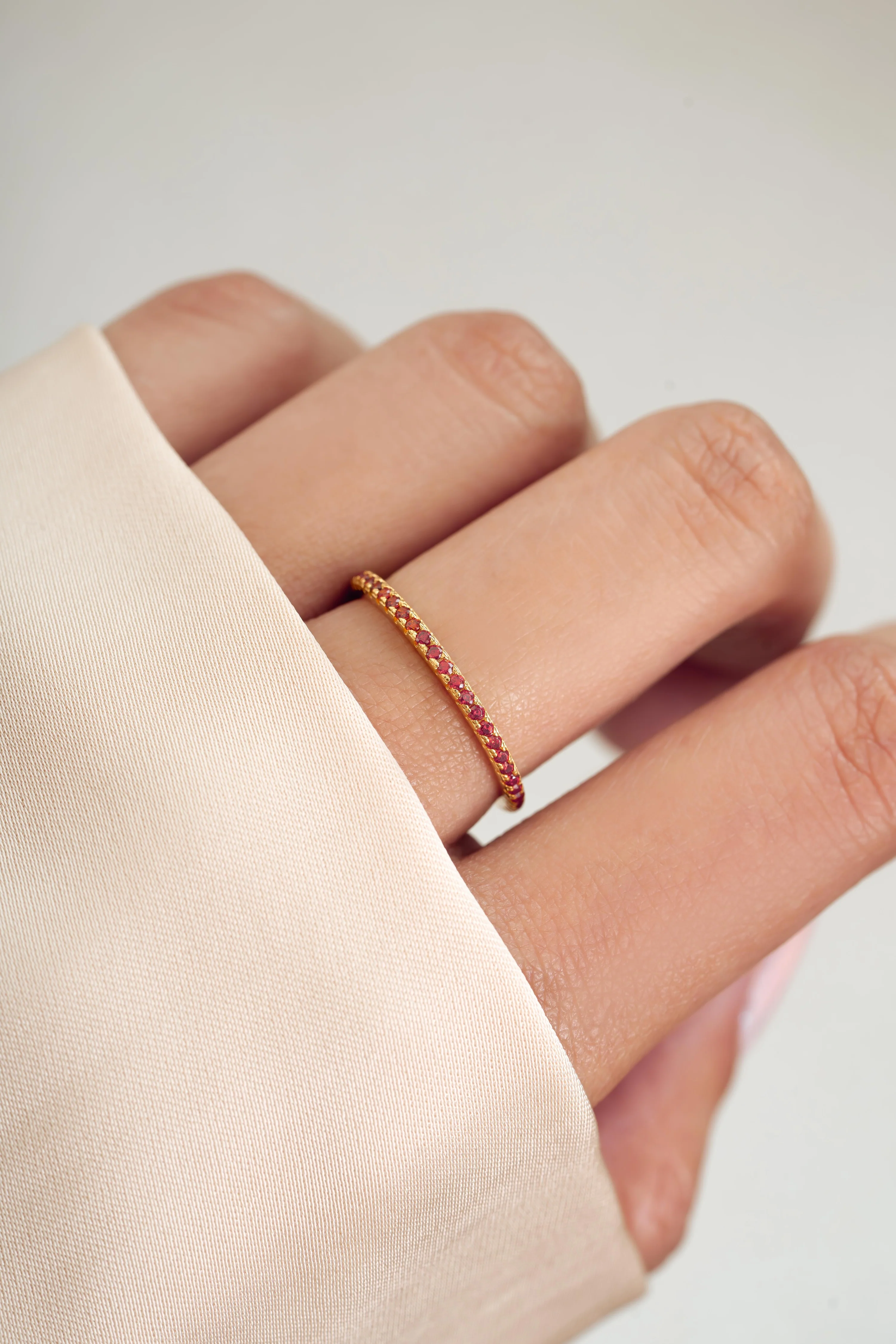 Birthstone Eternity Rings - Image 4