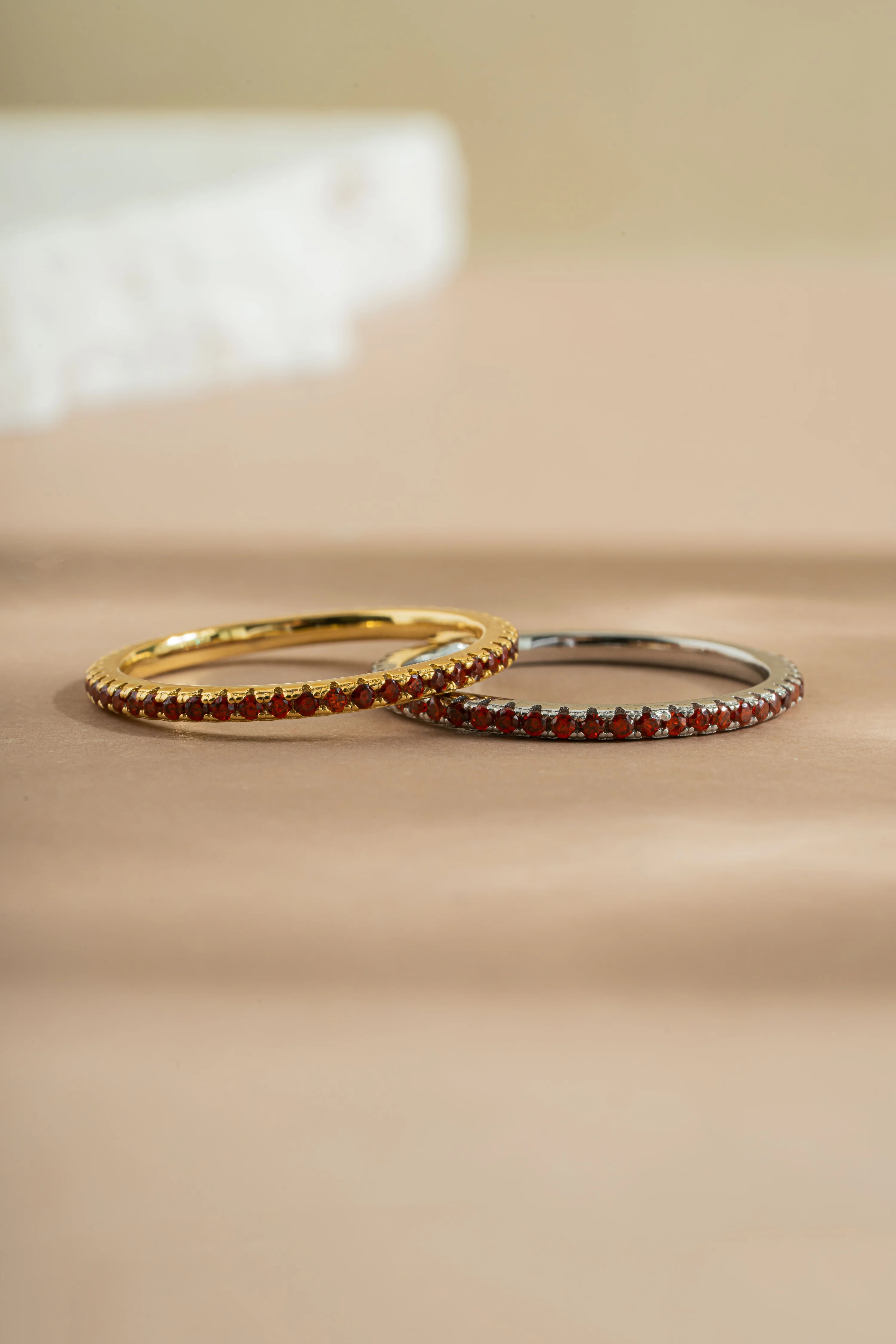 Birthstone Eternity Rings - Image 5