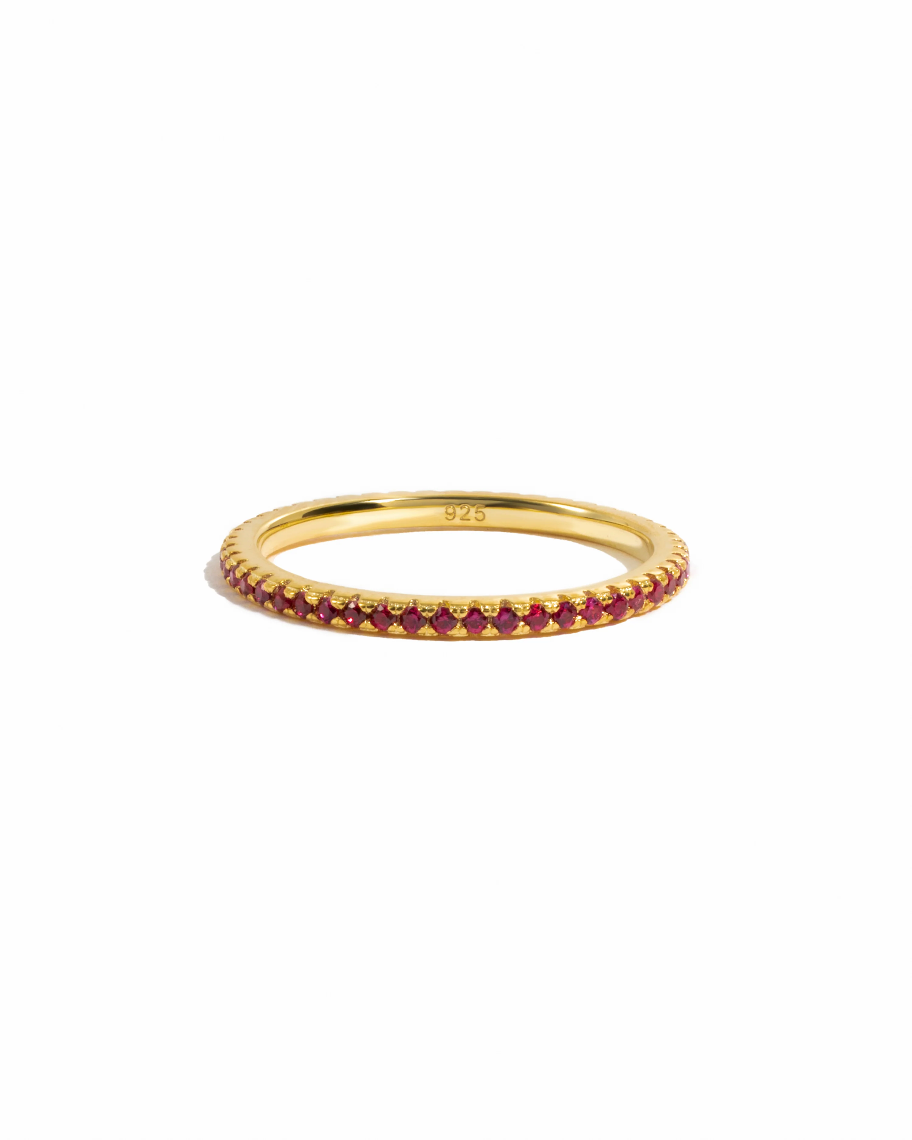 Birthstone Eternity Rings - Image 9