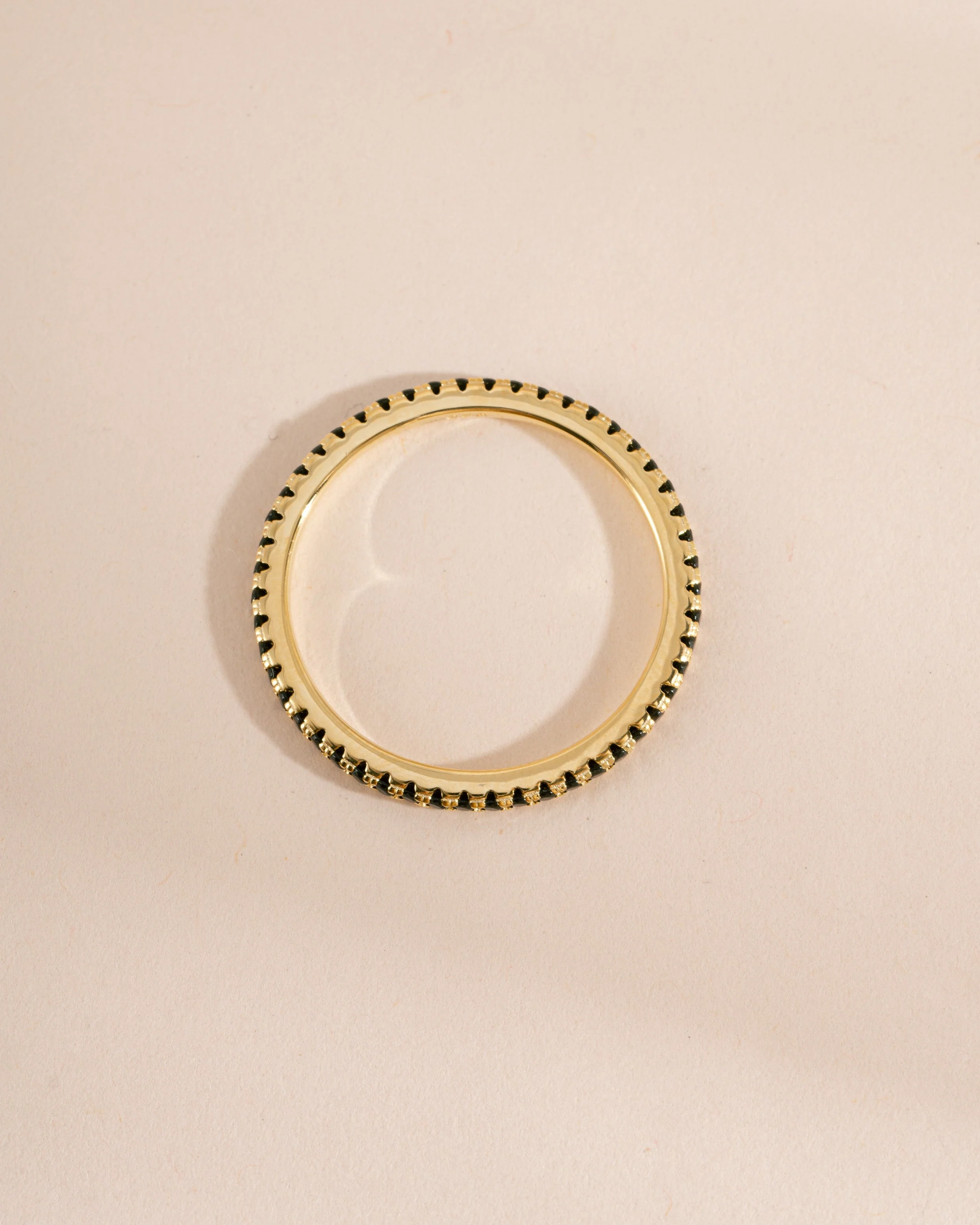 Black CZ Eternity Ring - Image 10