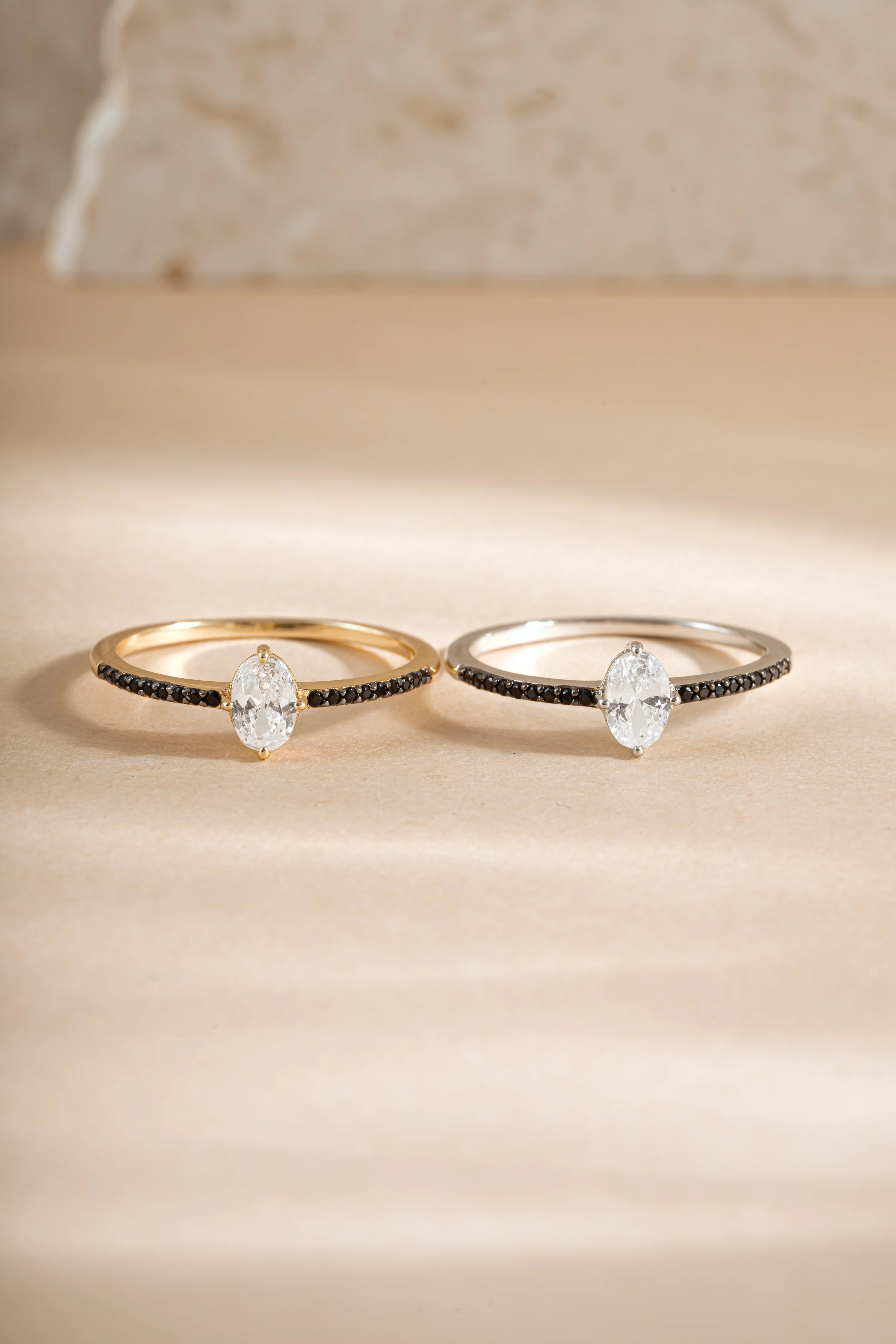 Black CZ Maddy II Ring - Image 3